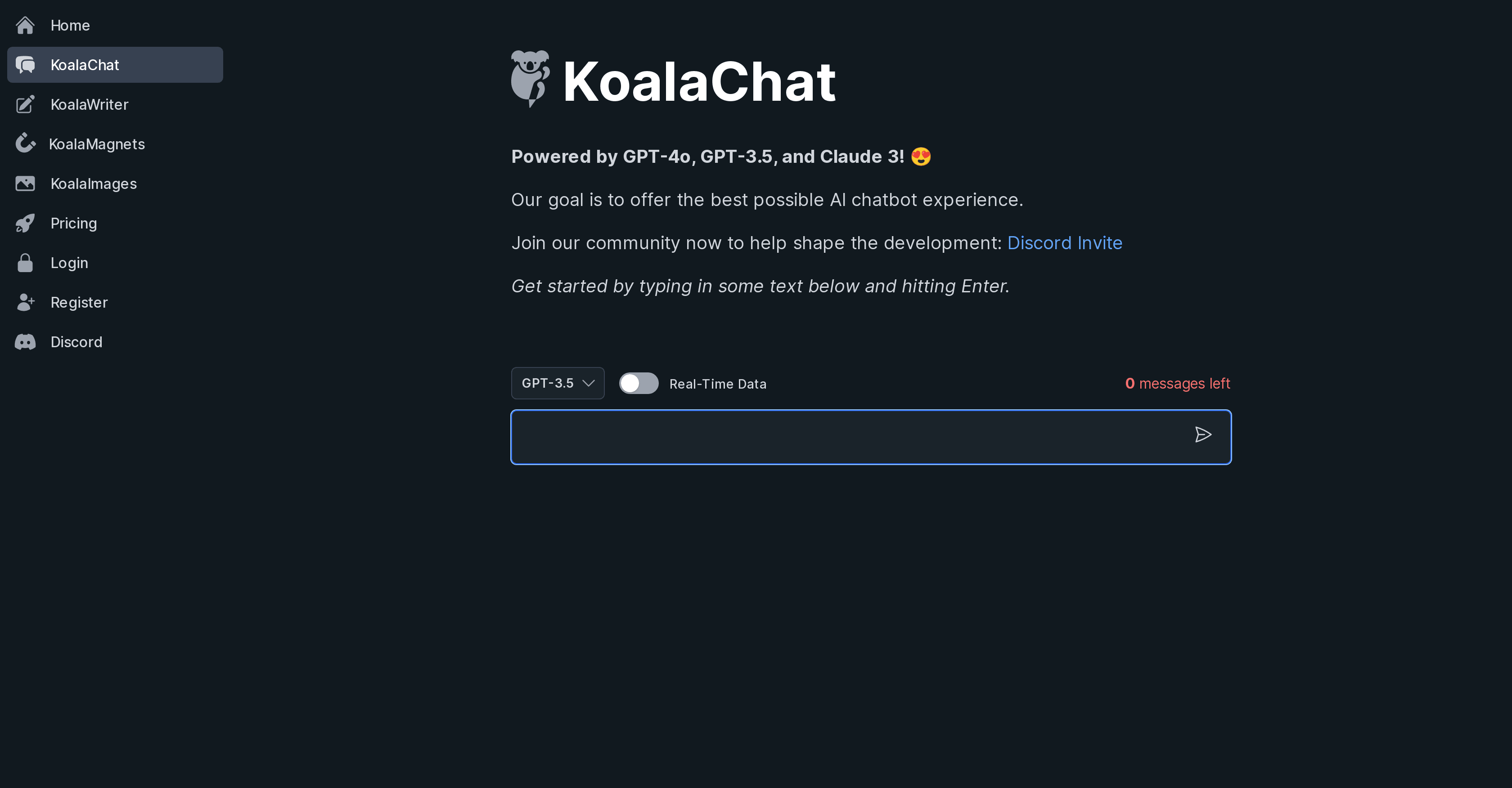 KoalaChat screenshot