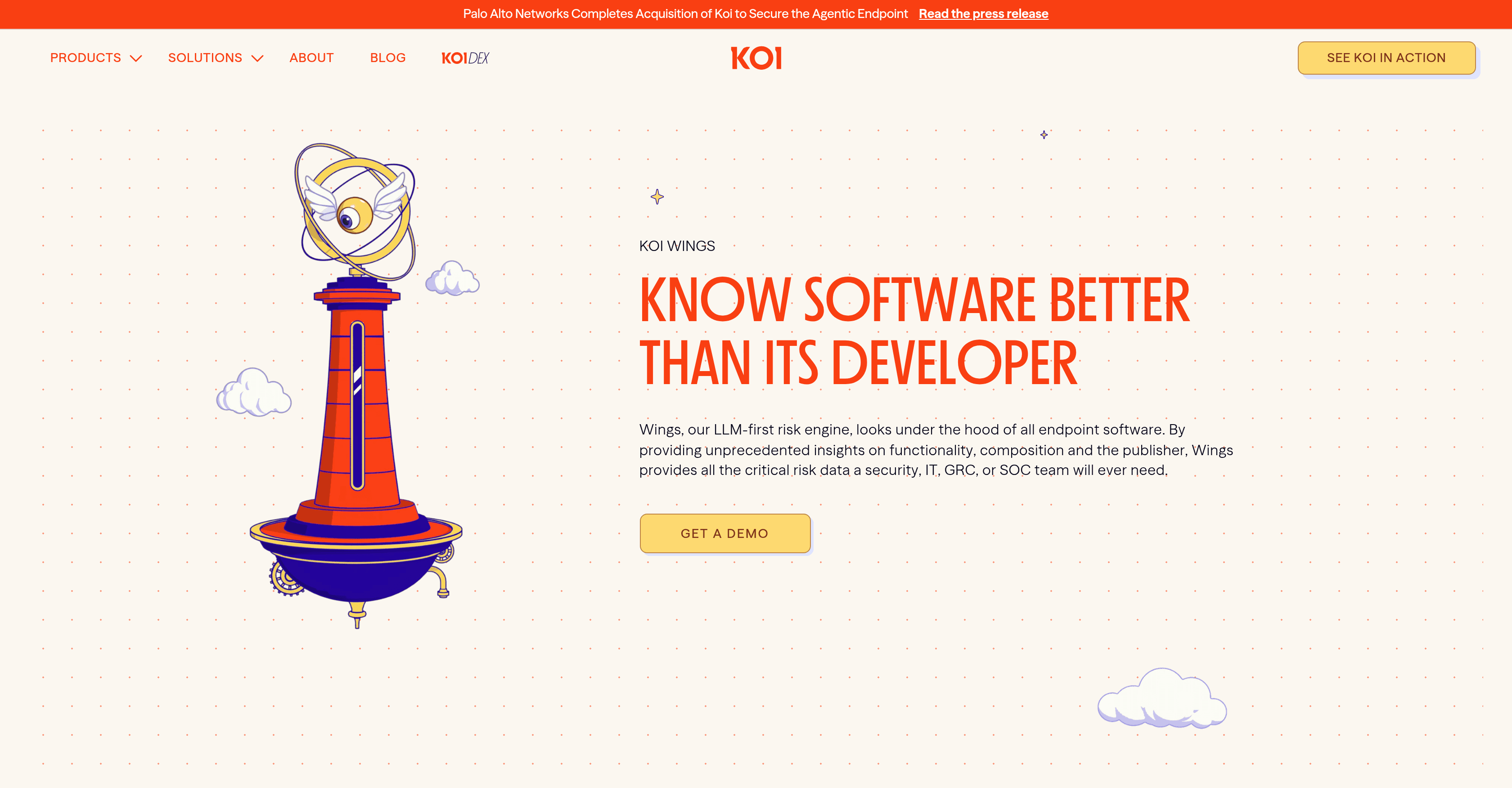 Koi screenshot