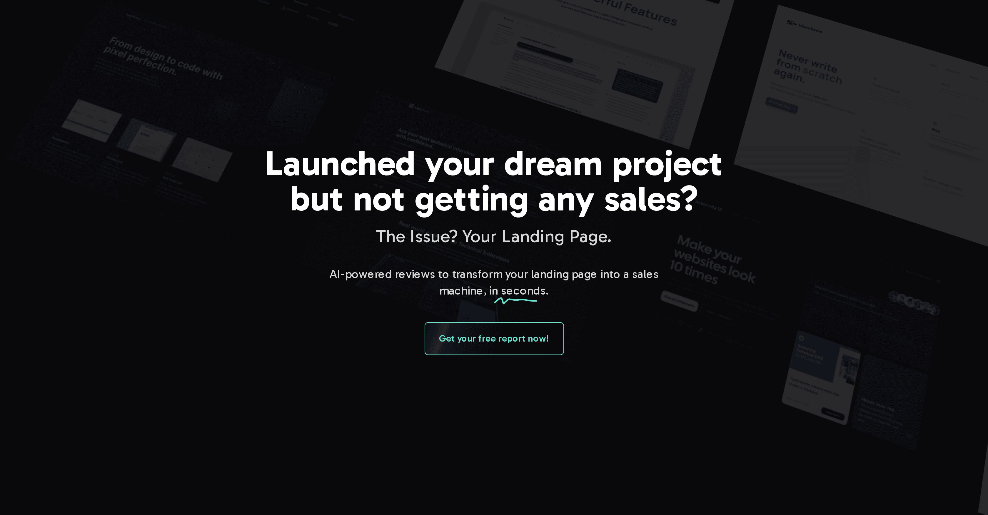 Landing.report screenshot