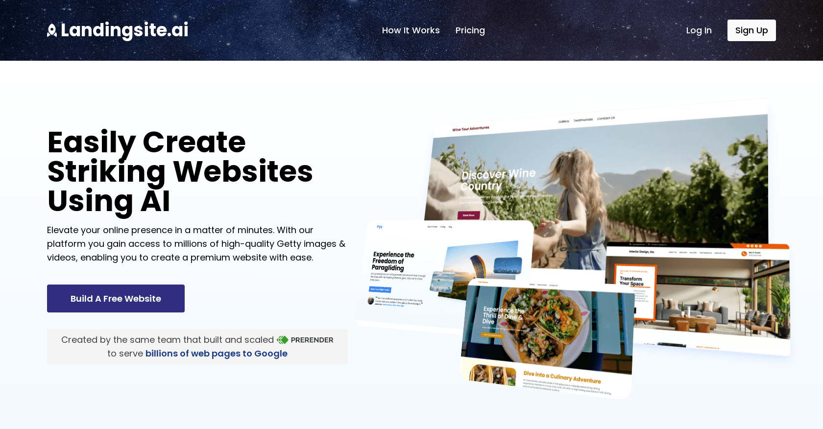 Landingsite screenshot