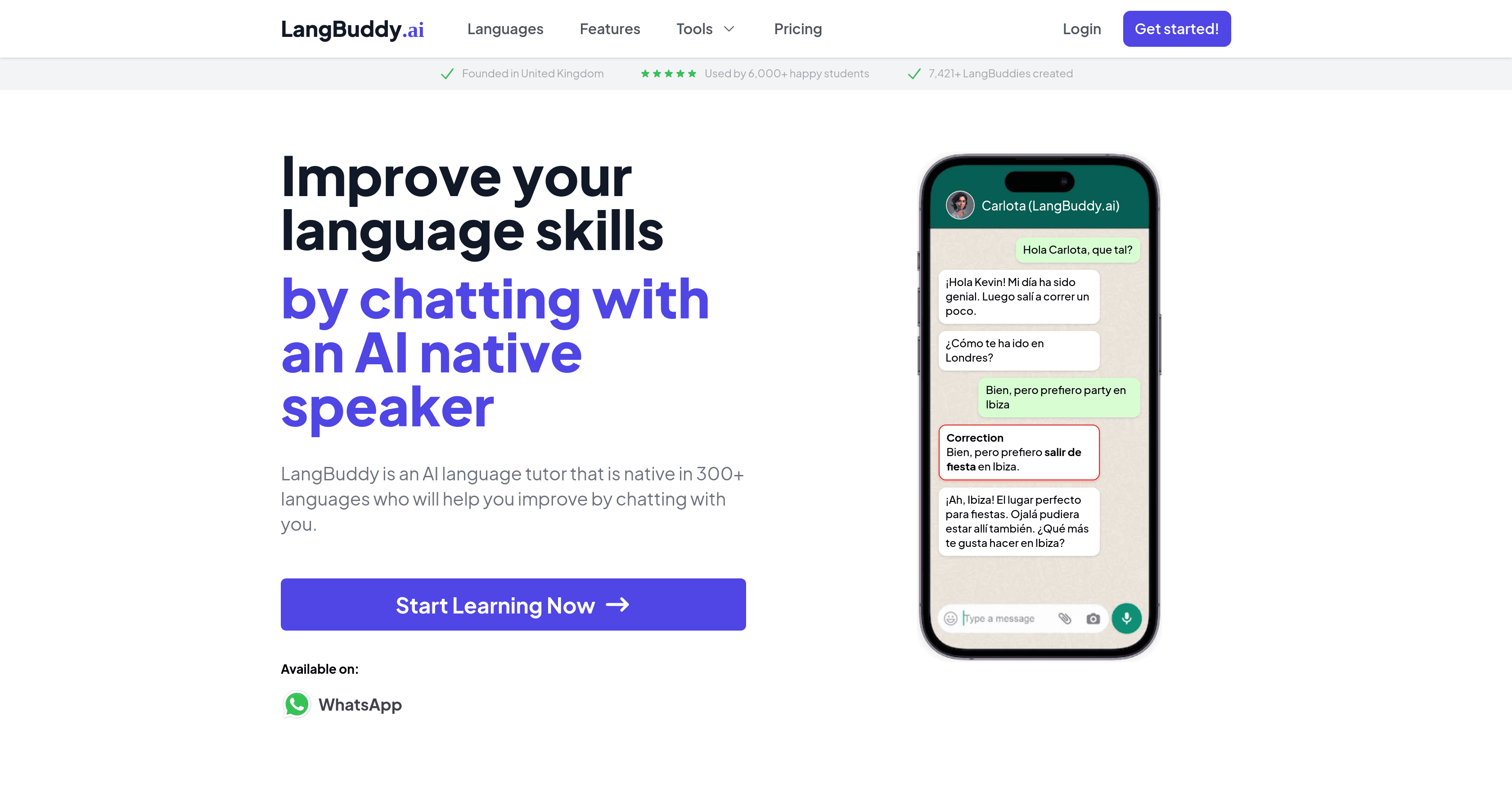 LangBuddy screenshot
