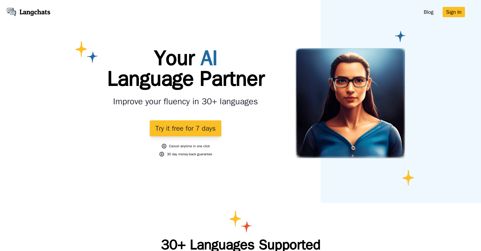 Langchats screenshot