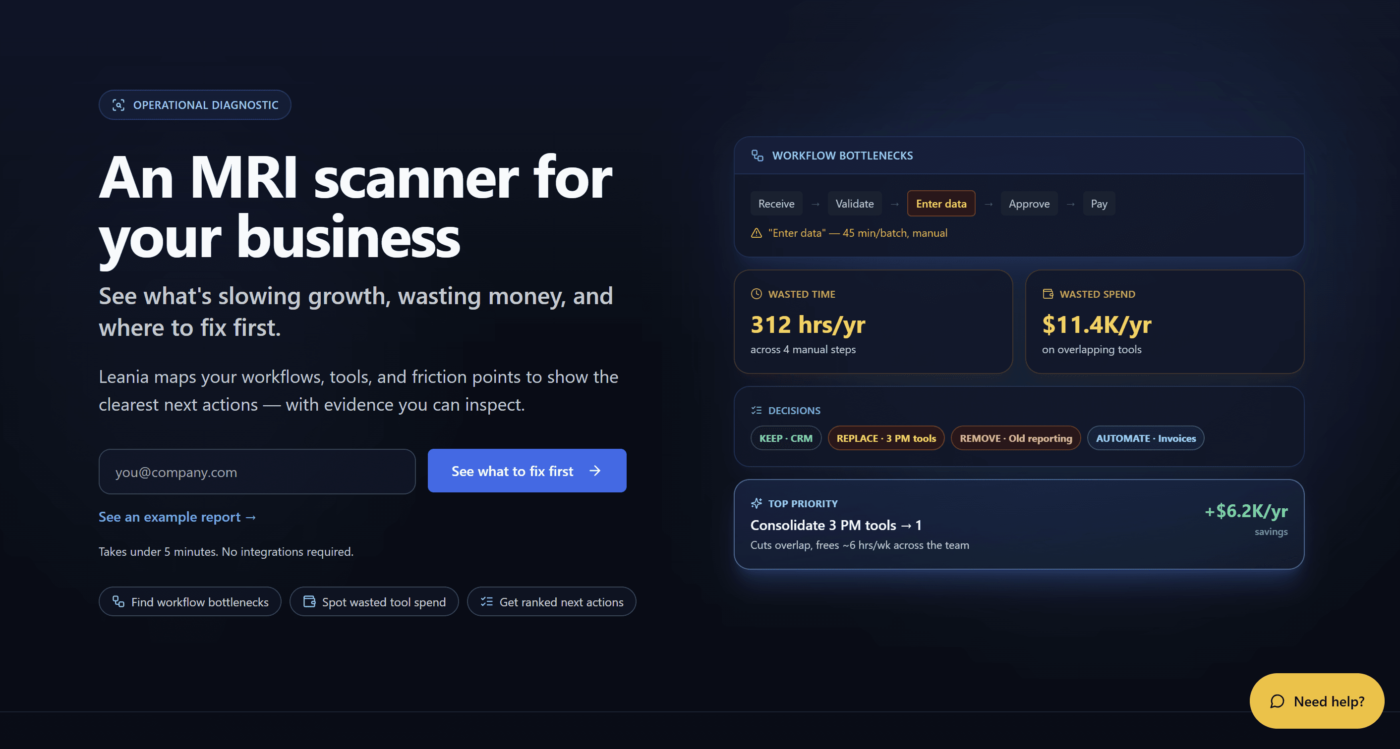 leania.ai screenshot