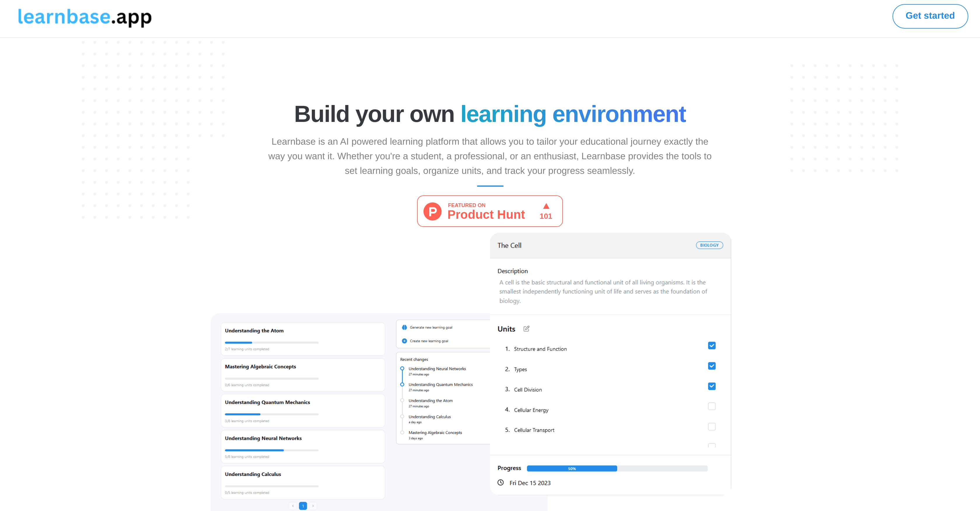 Learnbase screenshot