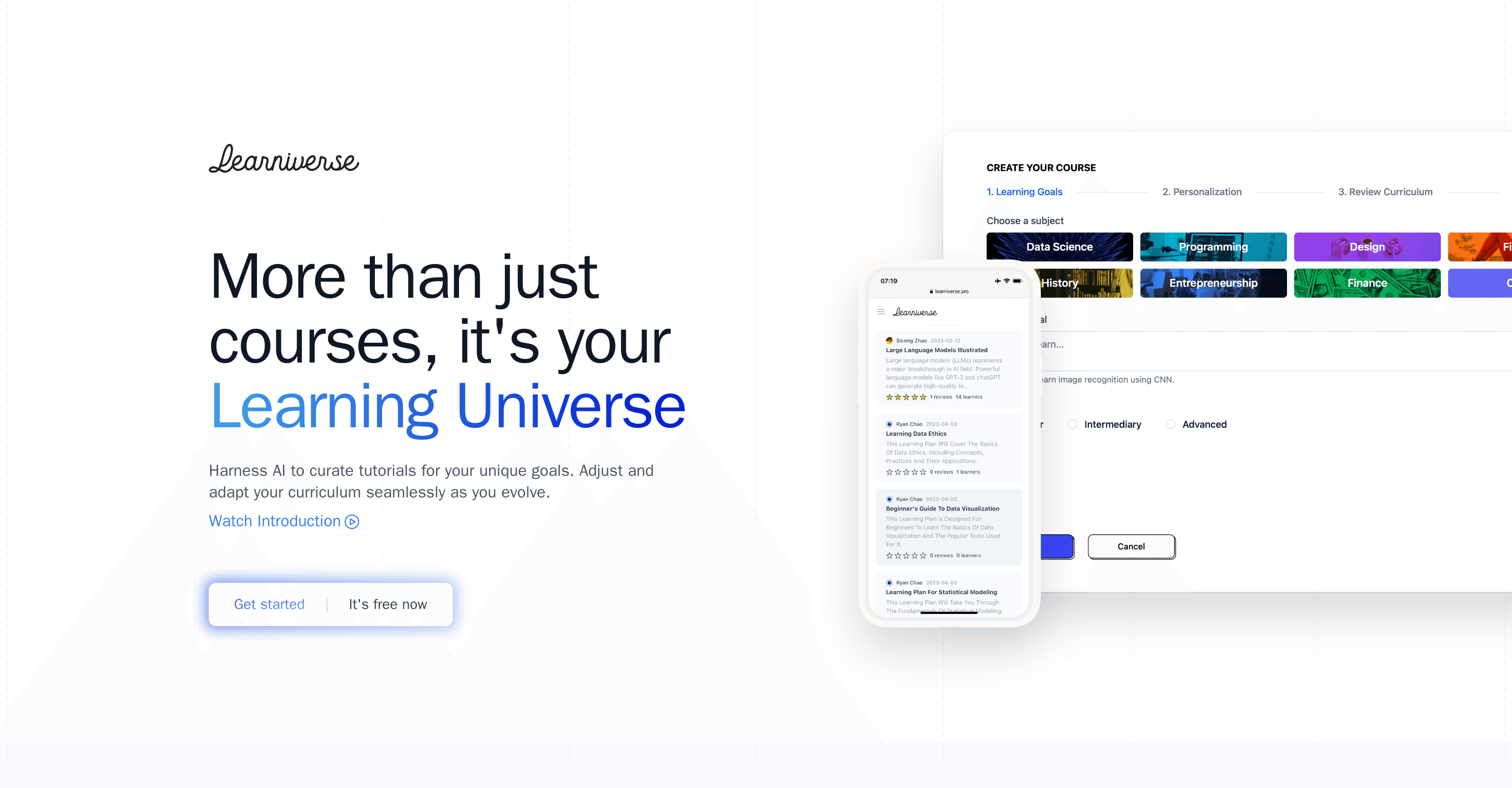 Learniverse screenshot