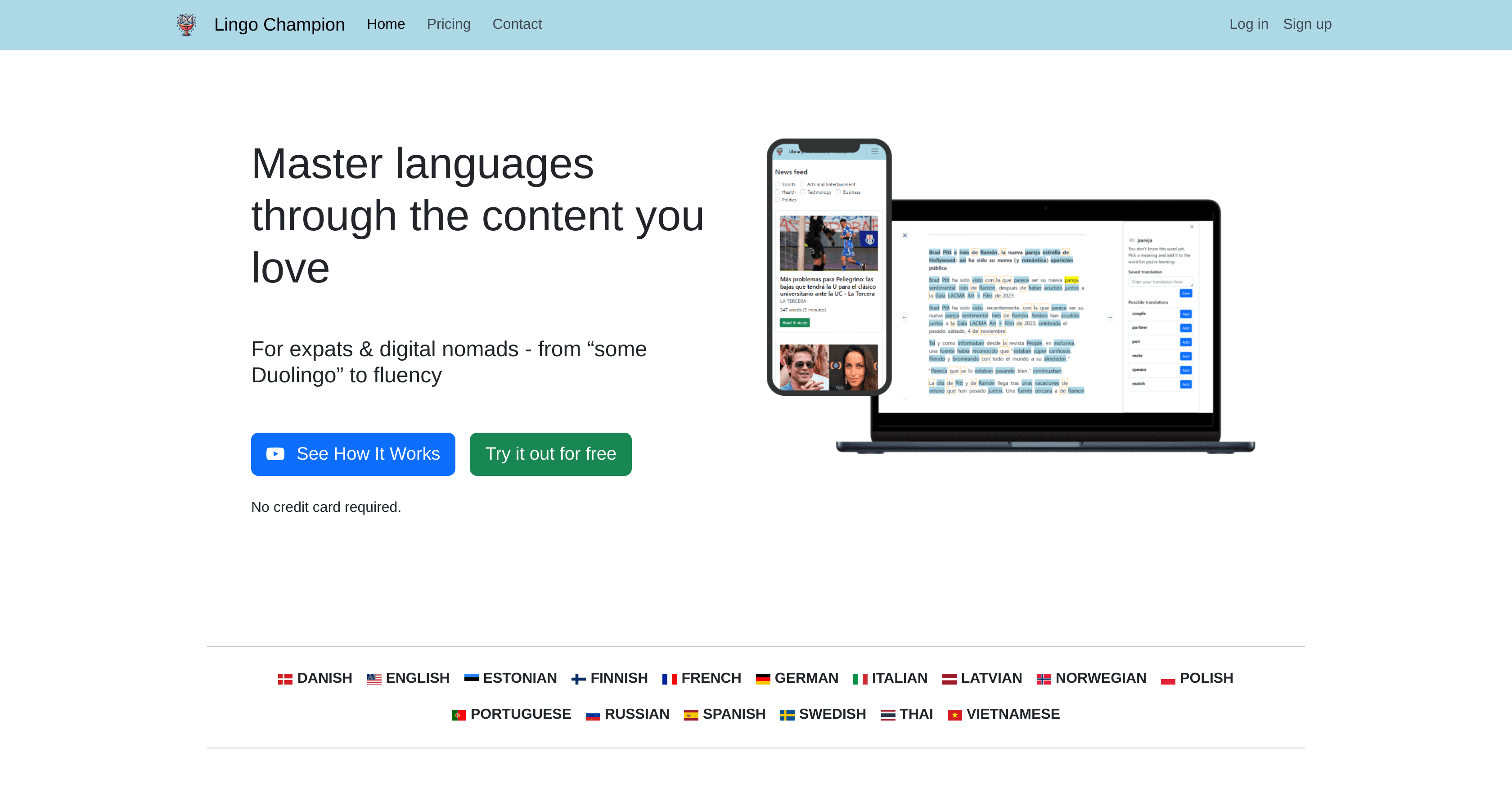 Lingo Champion screenshot
