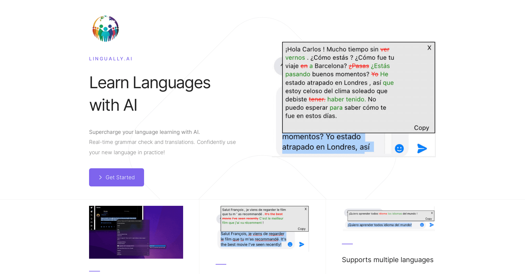 Lingually screenshot
