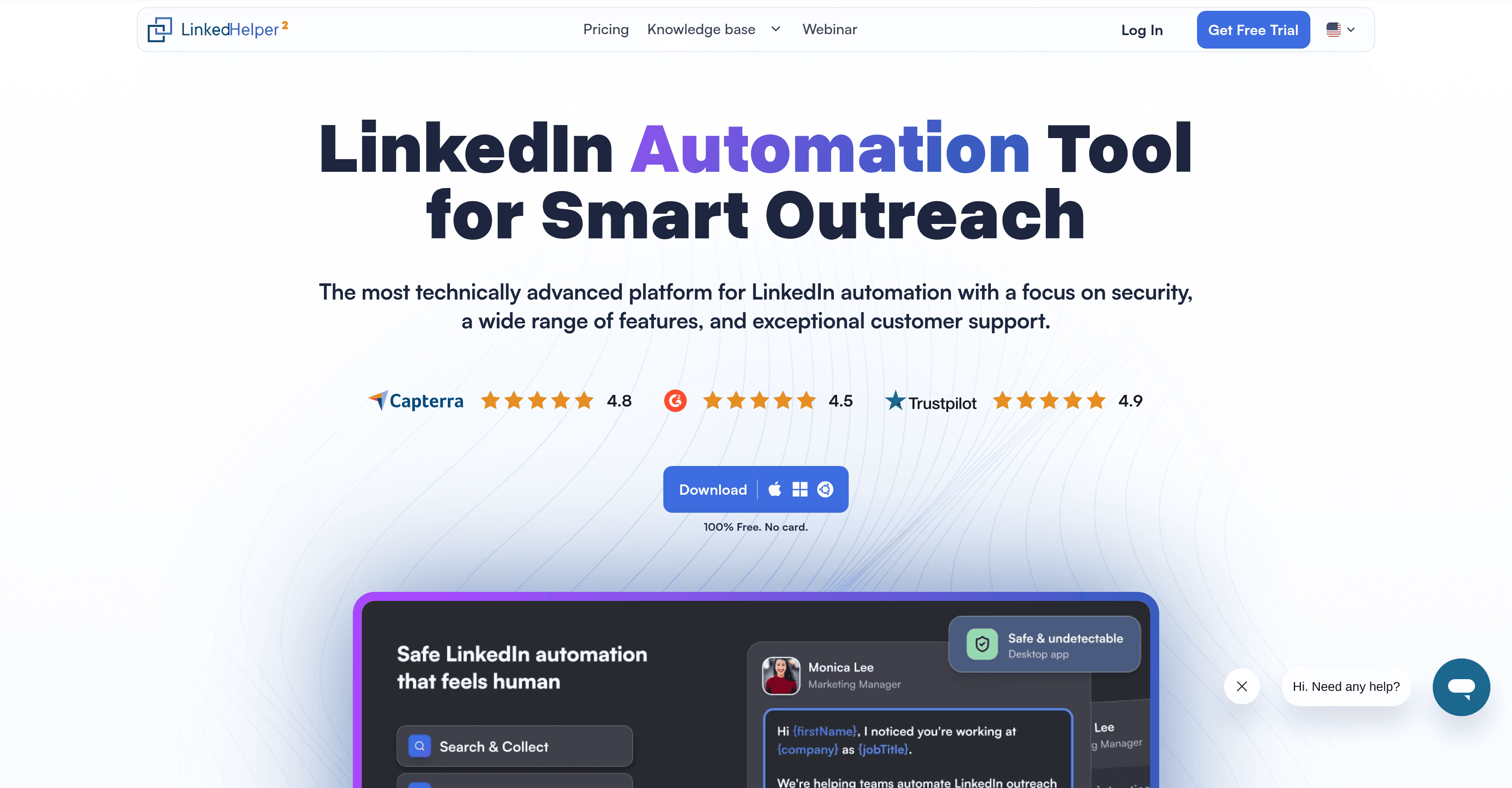 Linked Helper screenshot