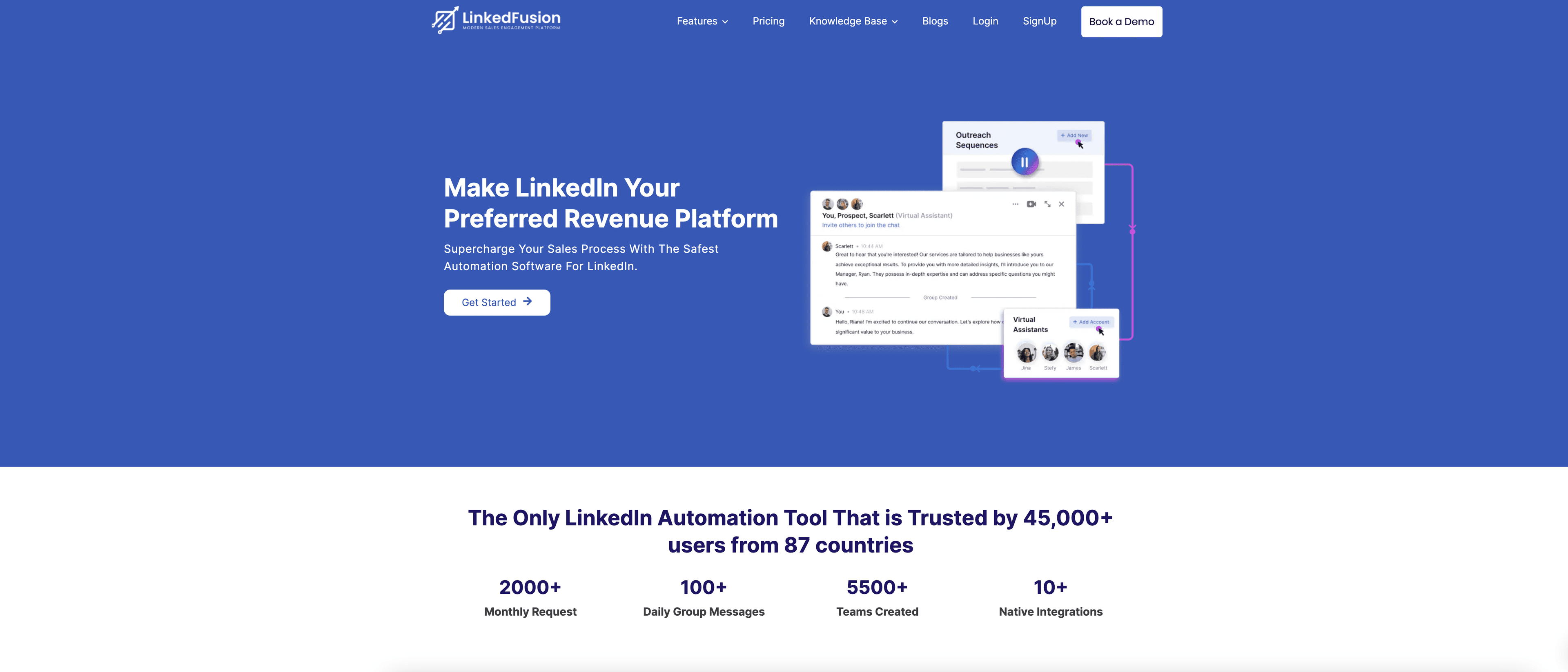 LinkedFusion screenshot