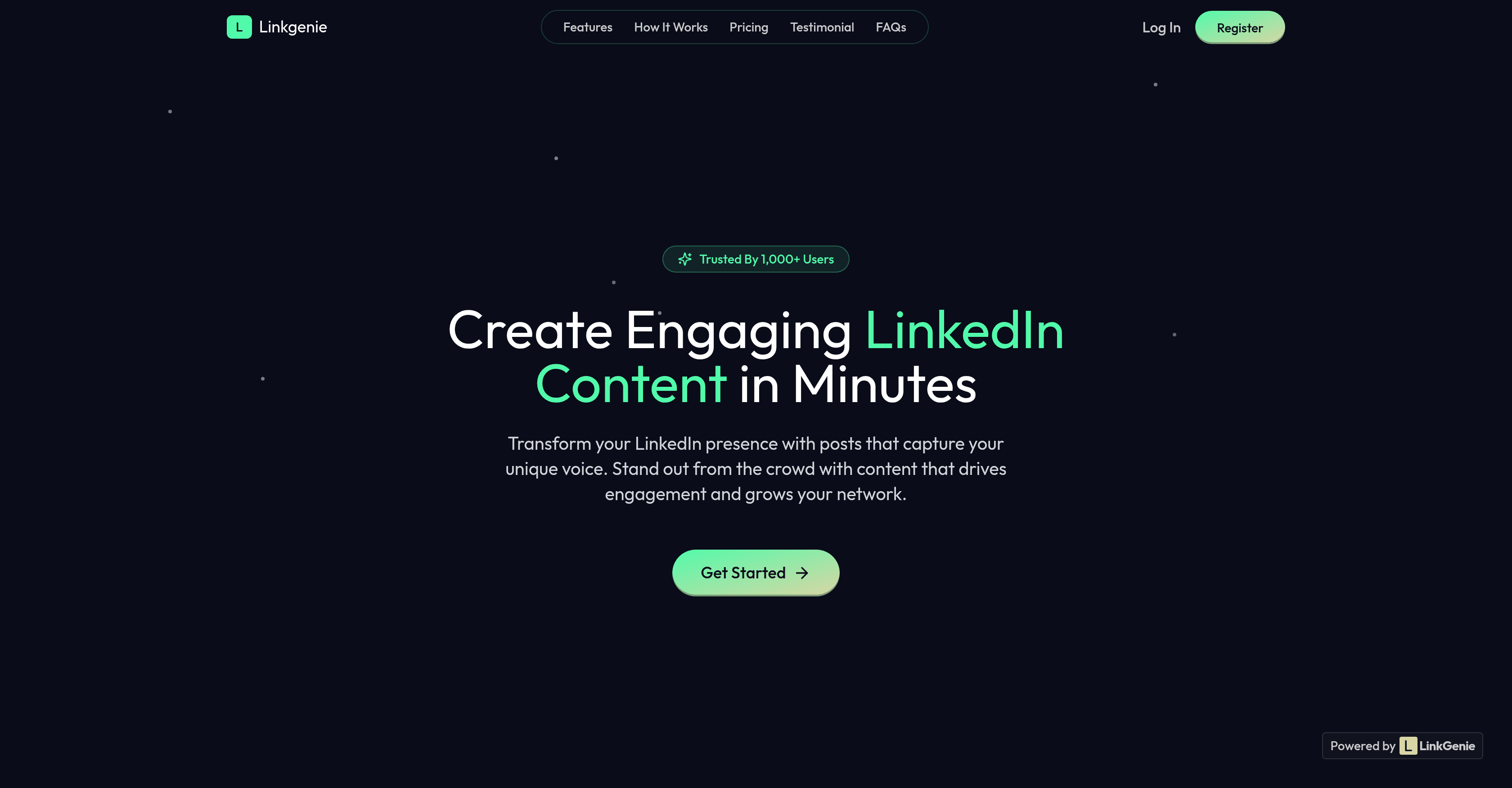 Linkgenie screenshot