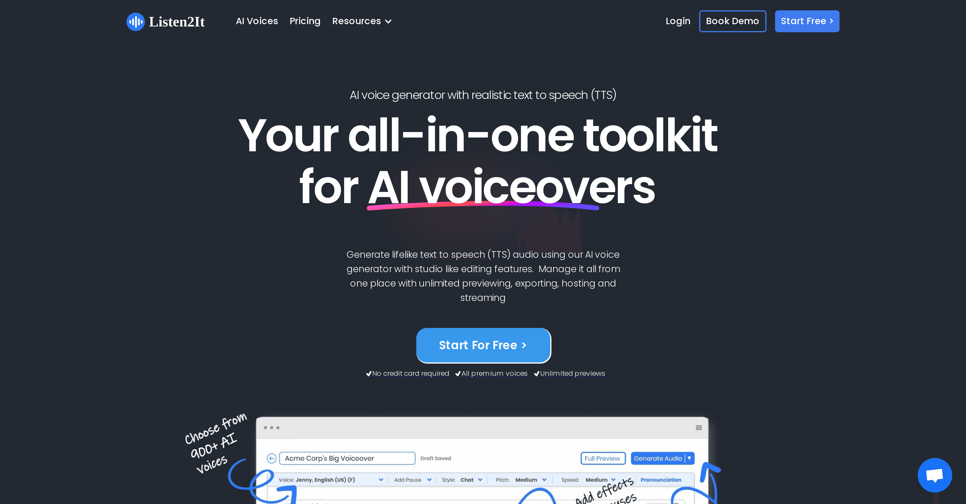 Listen2It screenshot