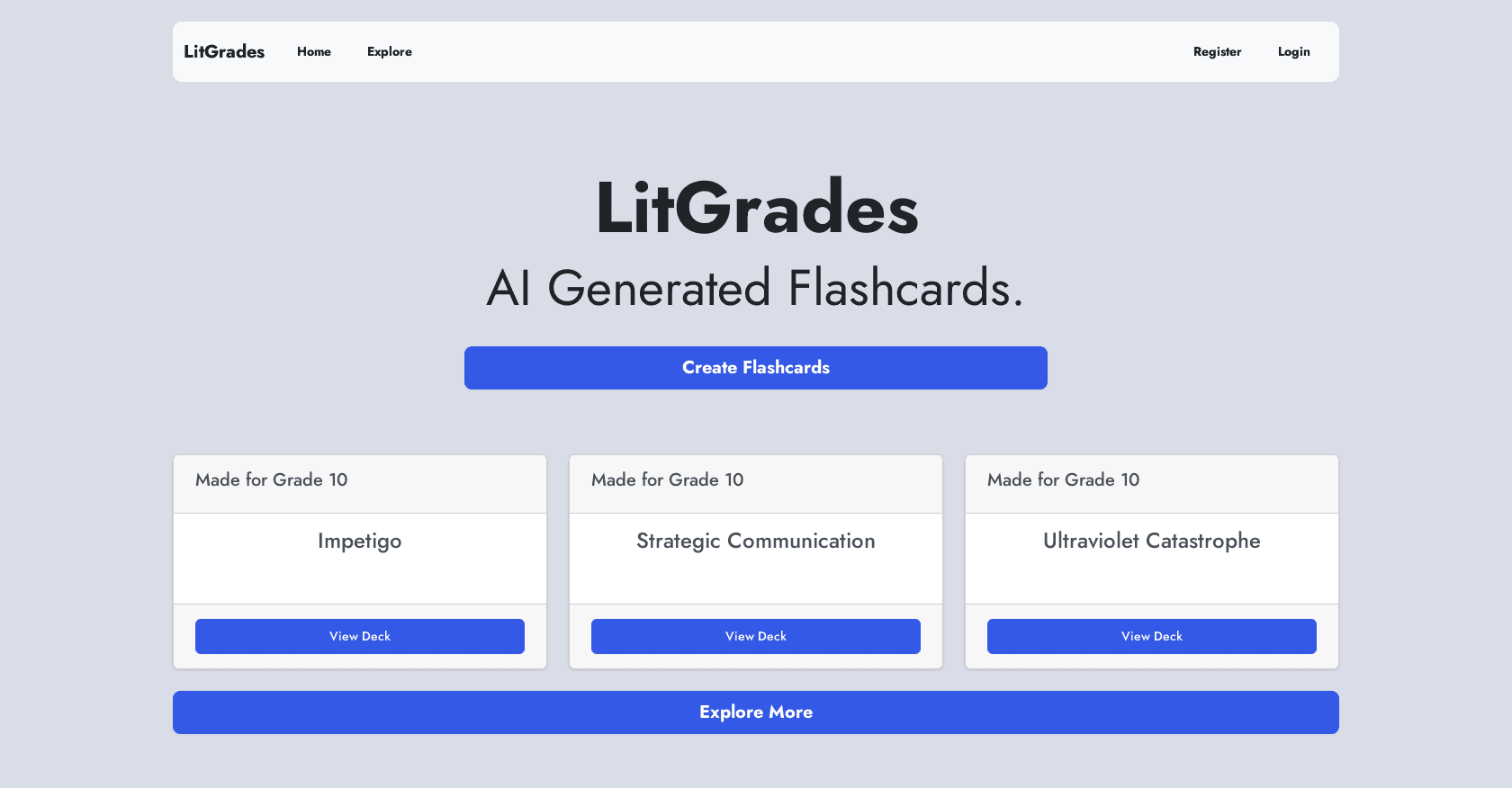 LitGrades screenshot