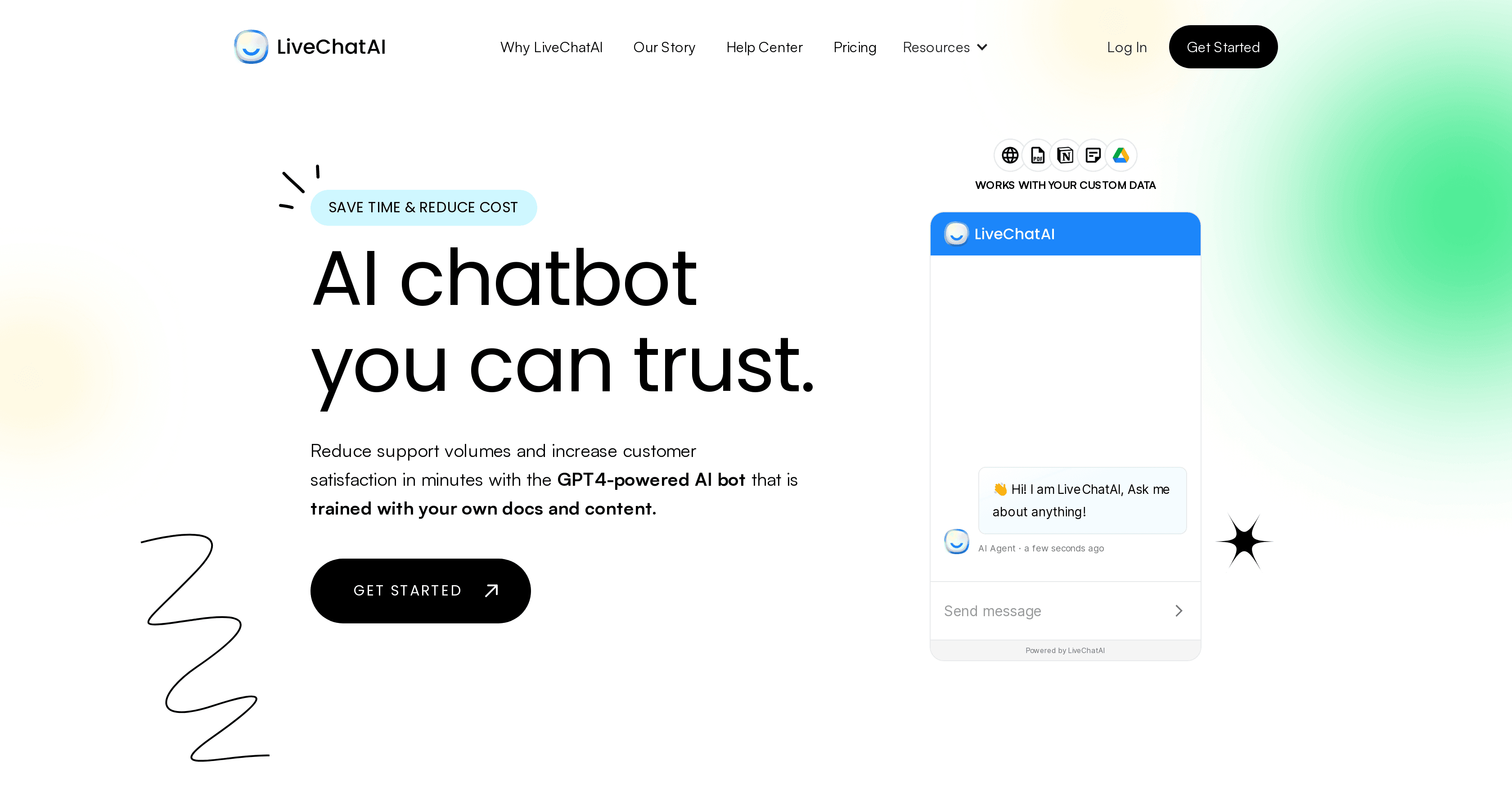 LiveChatAI screenshot