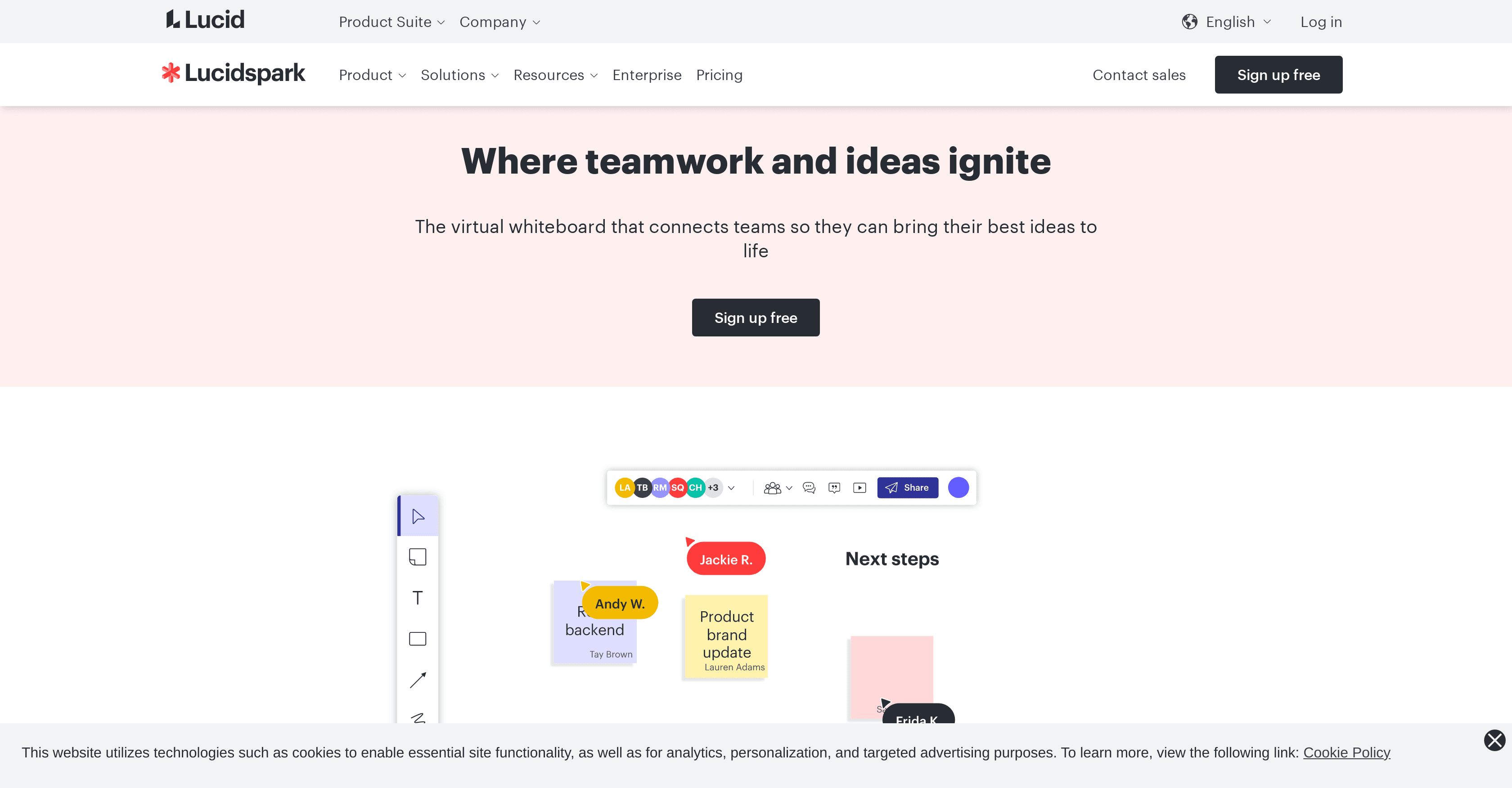 Lucidspark screenshot
