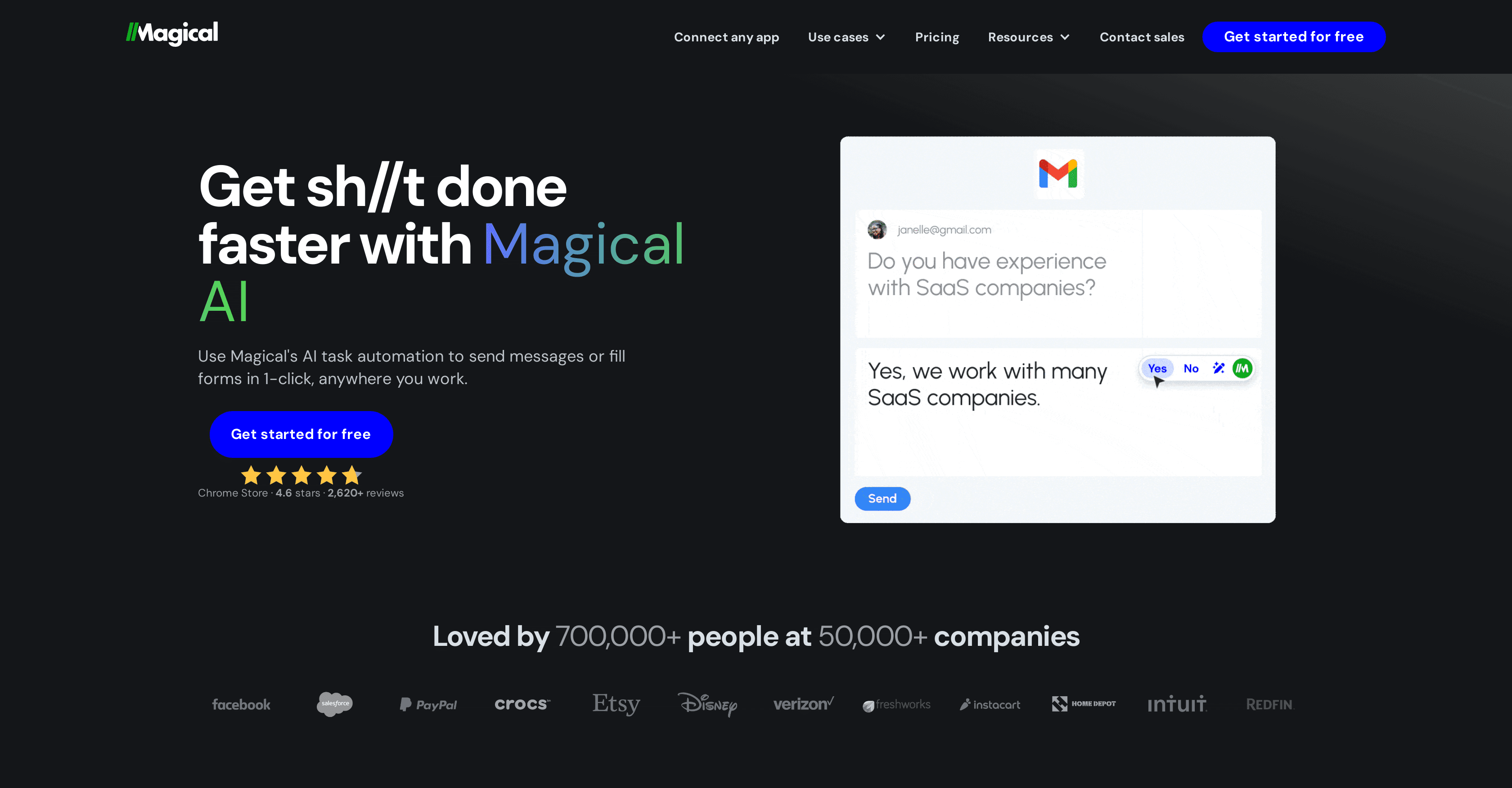 Magical AI screenshot