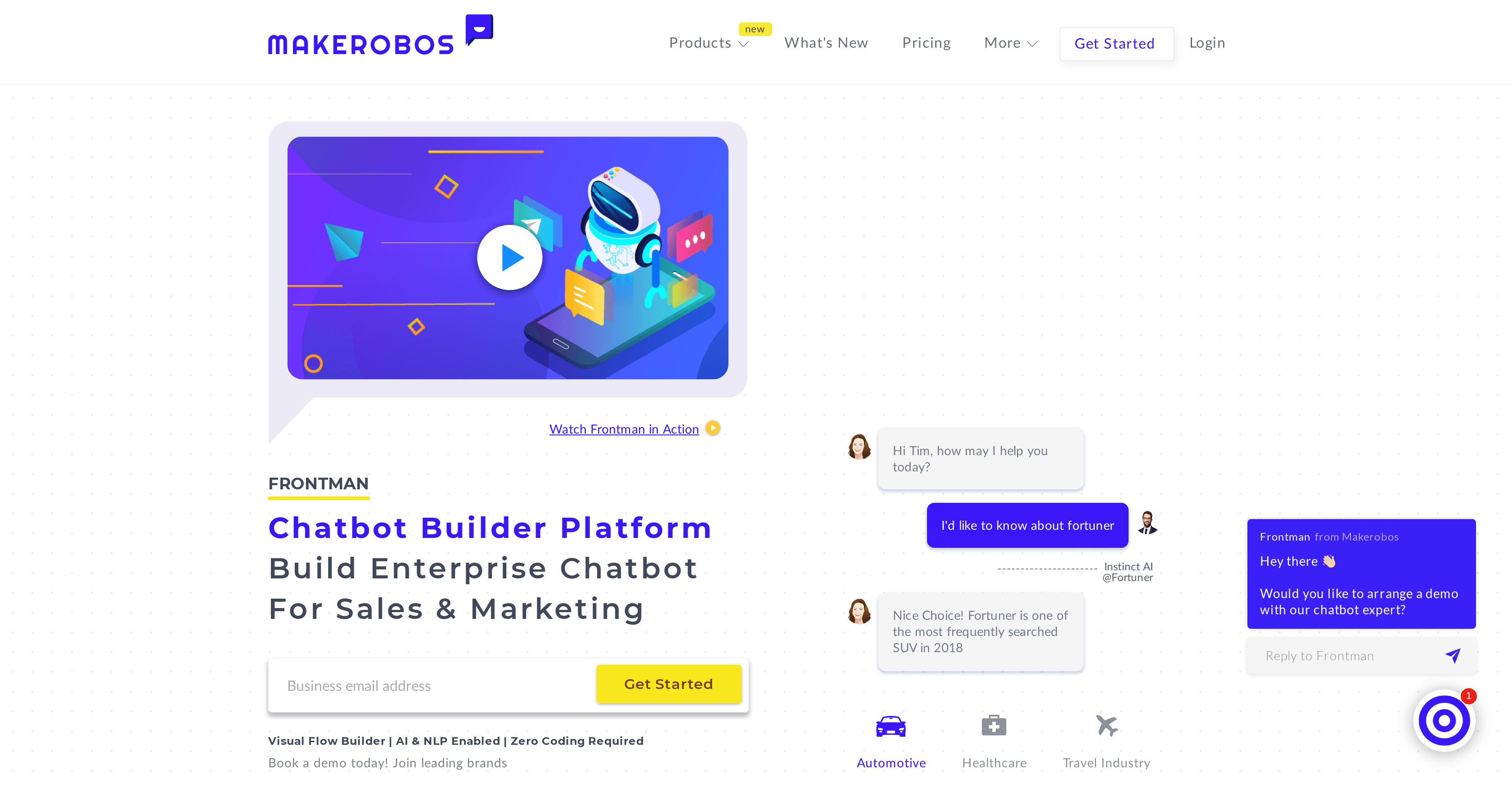 Makerobos screenshot