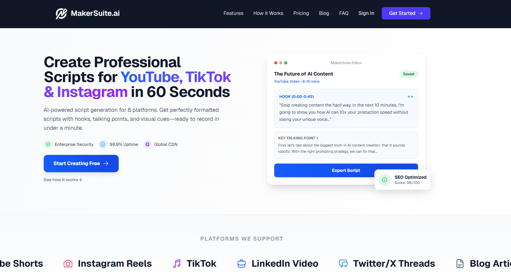 MakerSuite screenshot