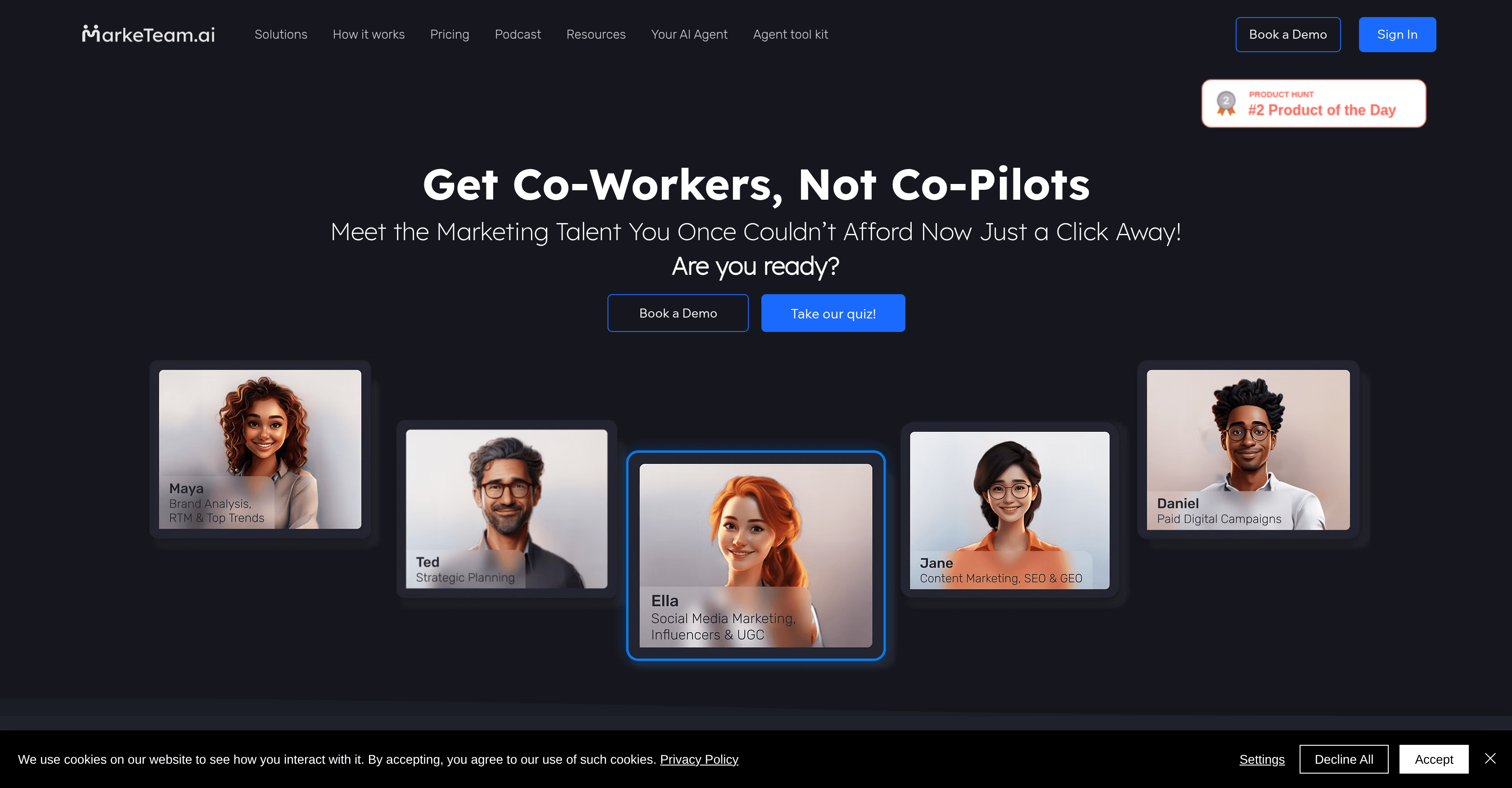 Marketeam.ai screenshot