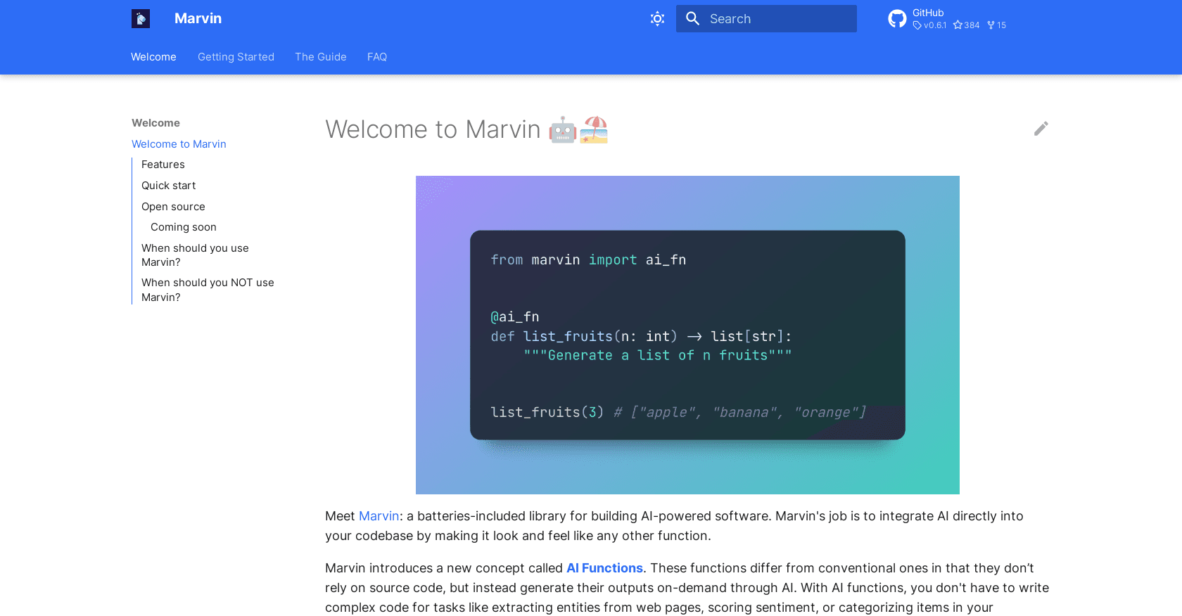 Marvin screenshot