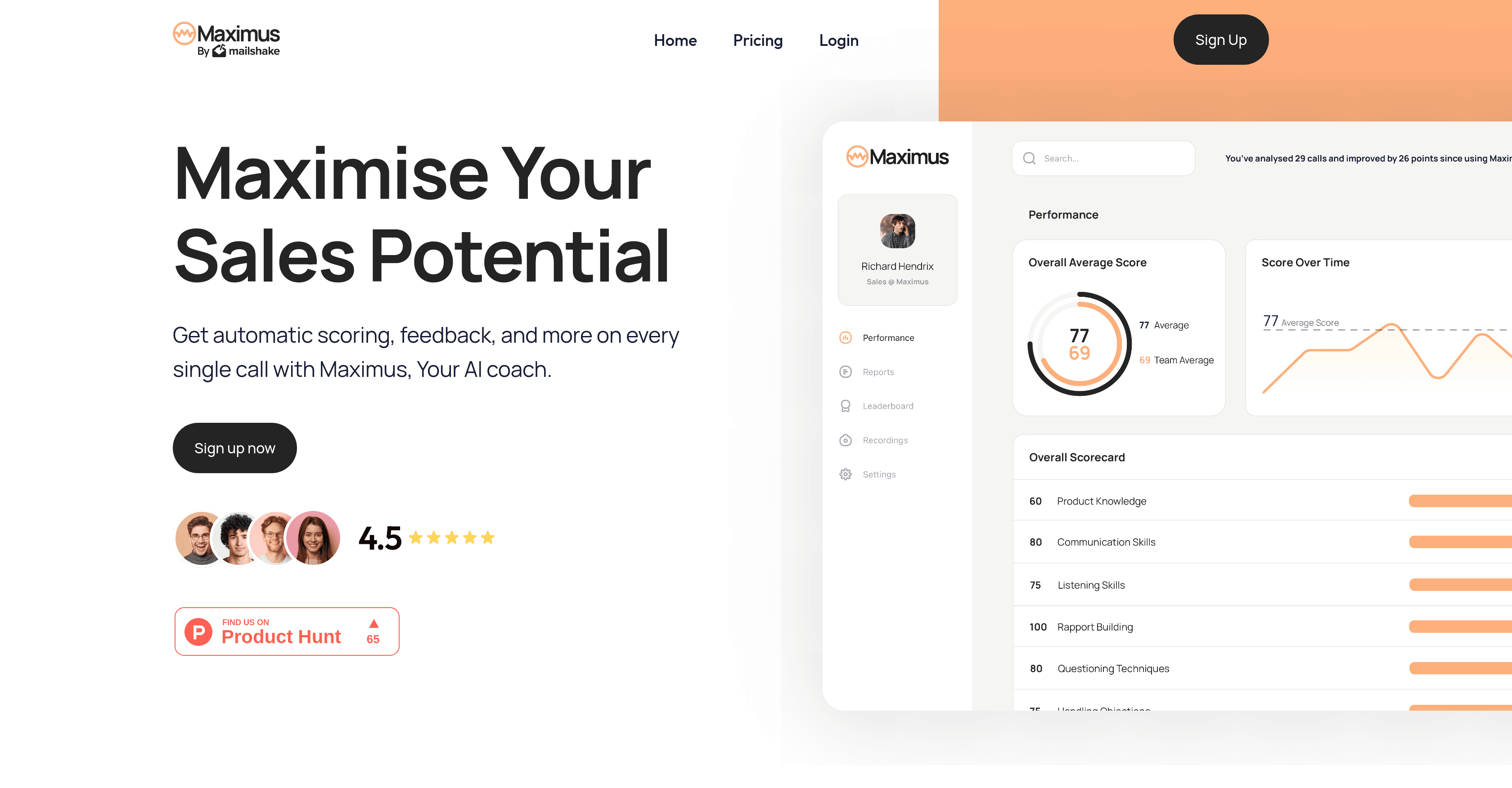 Maximus screenshot