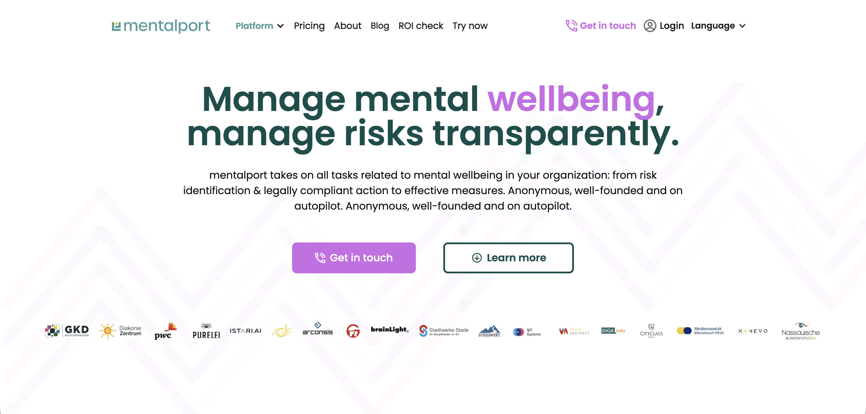 mentalport screenshot