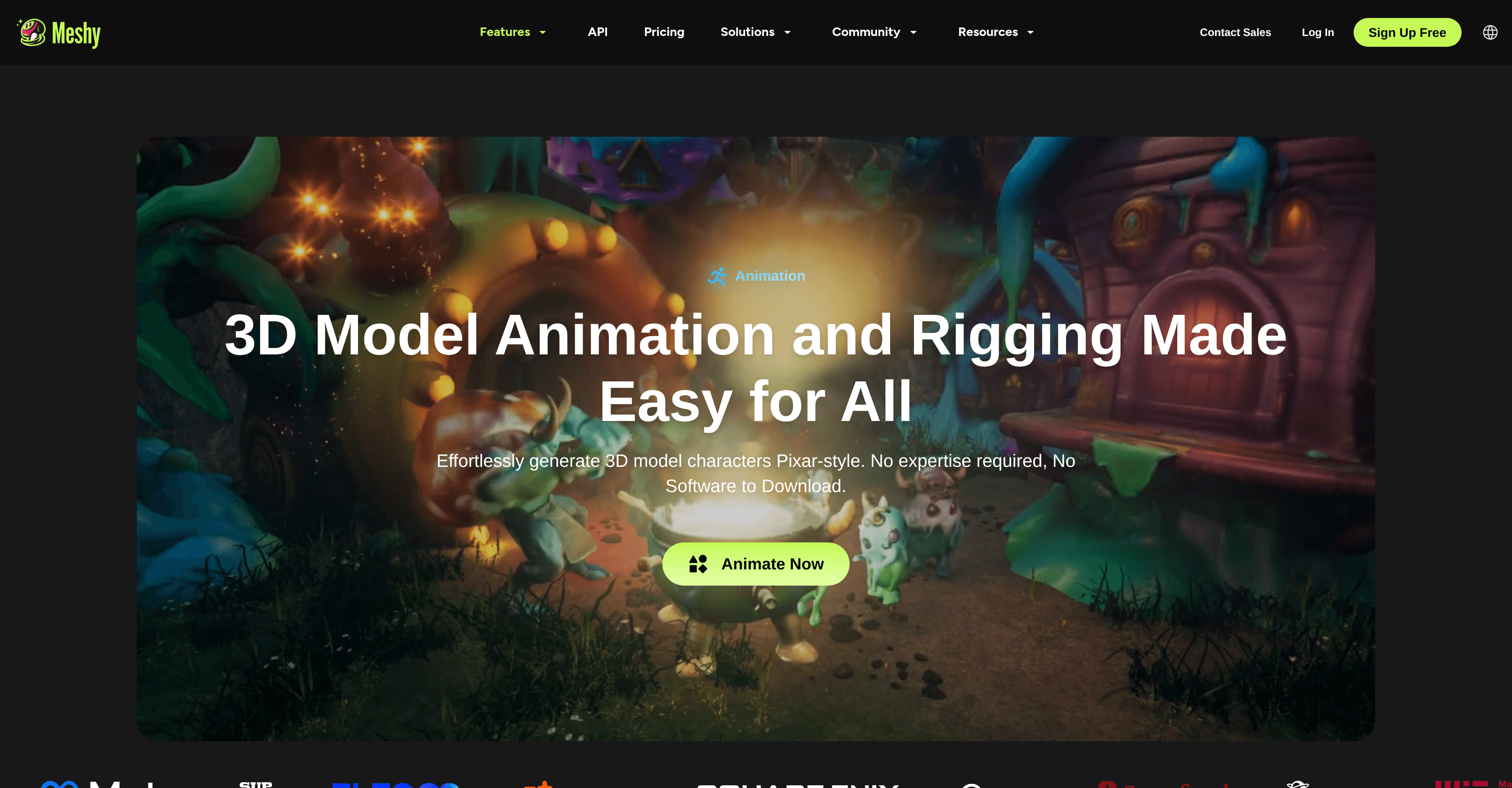 Meshy Character Animation screenshot