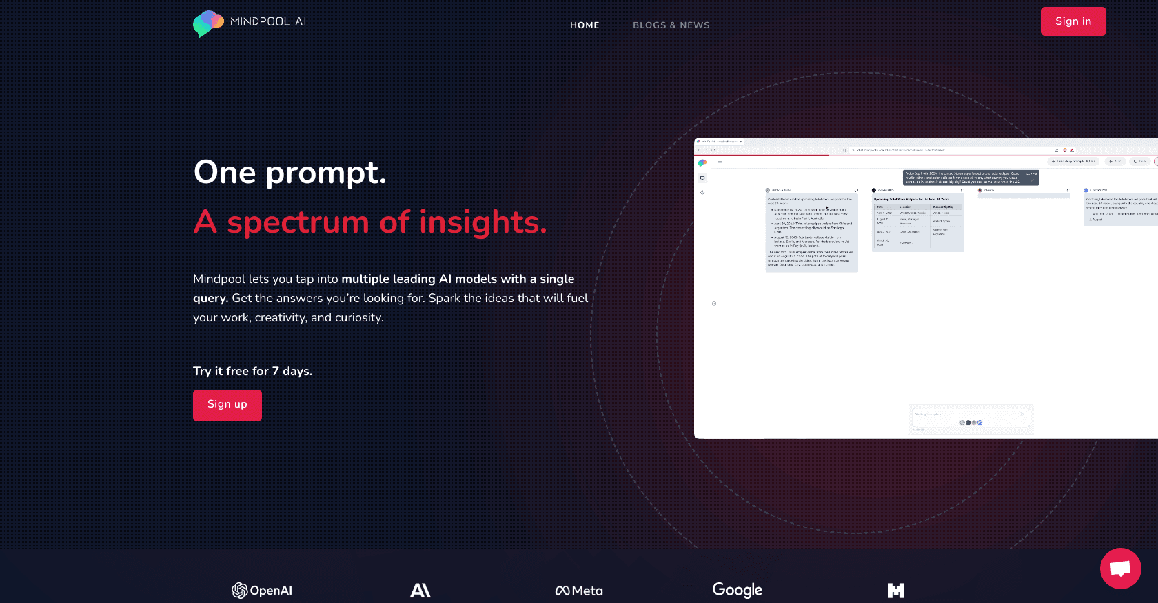 MindpoolAI screenshot