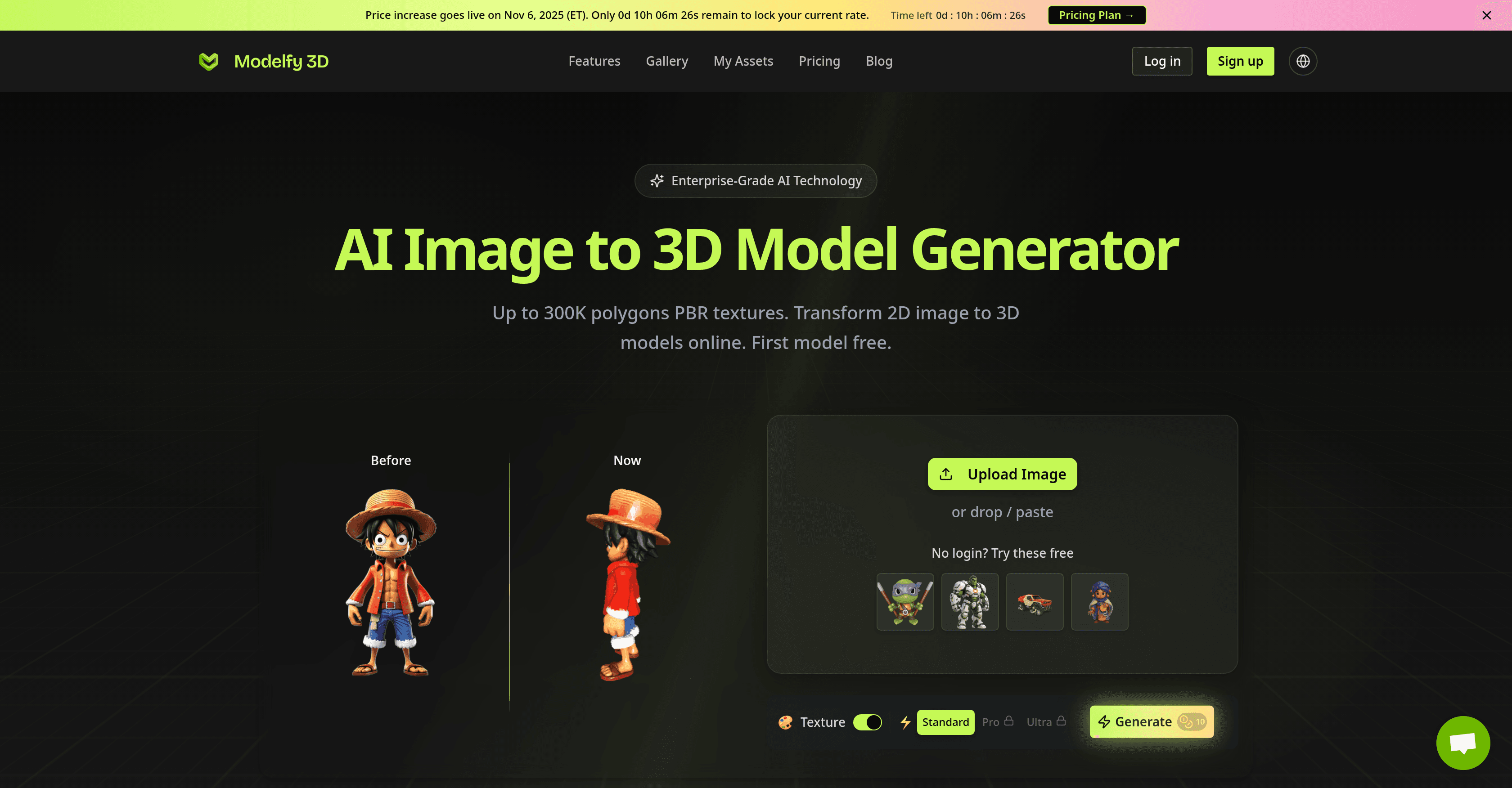 Modelfy 3D screenshot