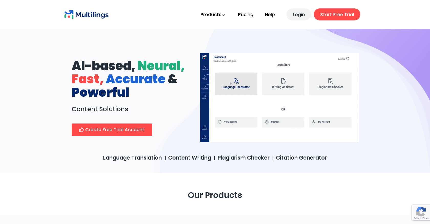 Multilings screenshot