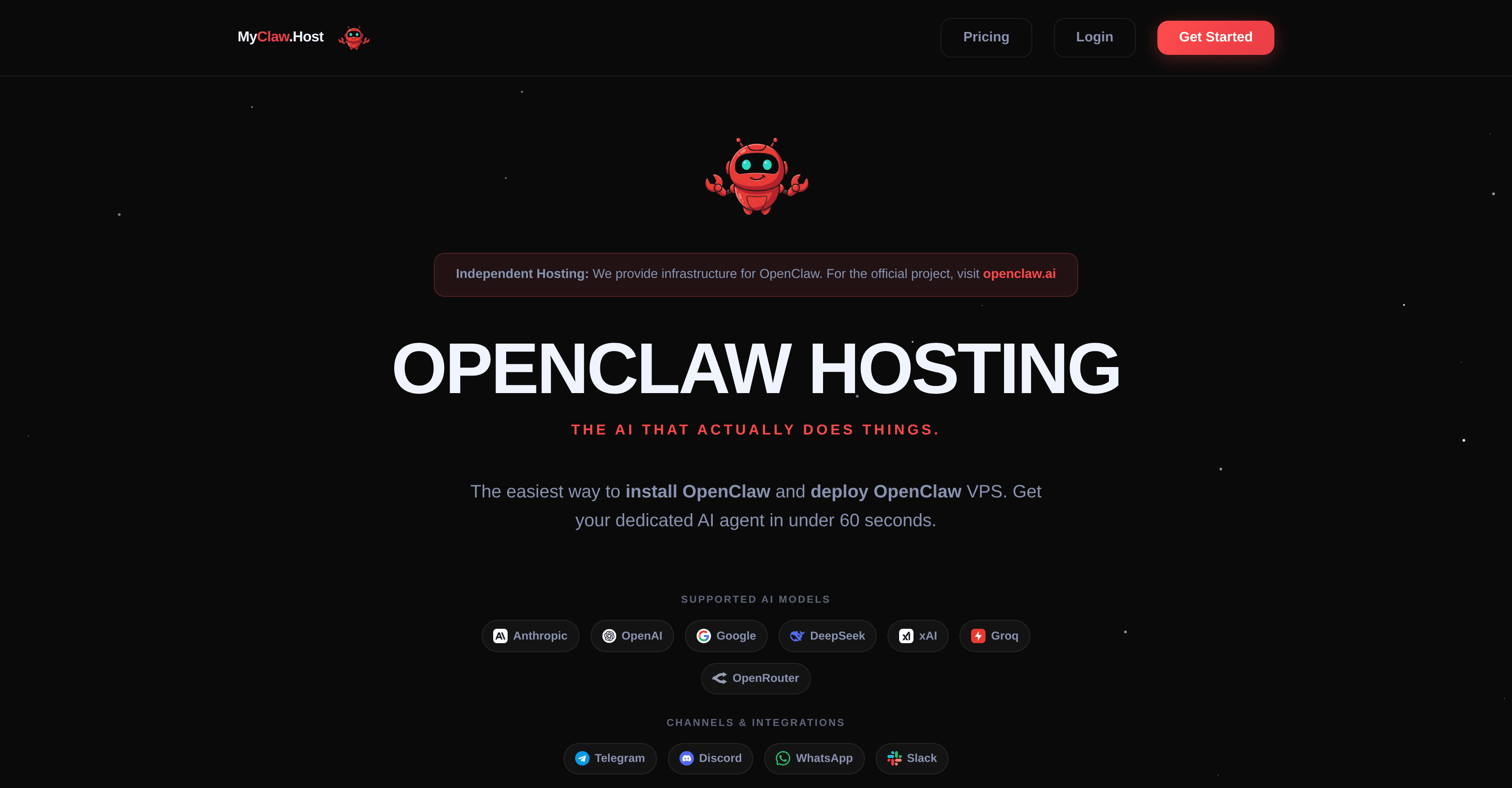 MyClaw.Host screenshot