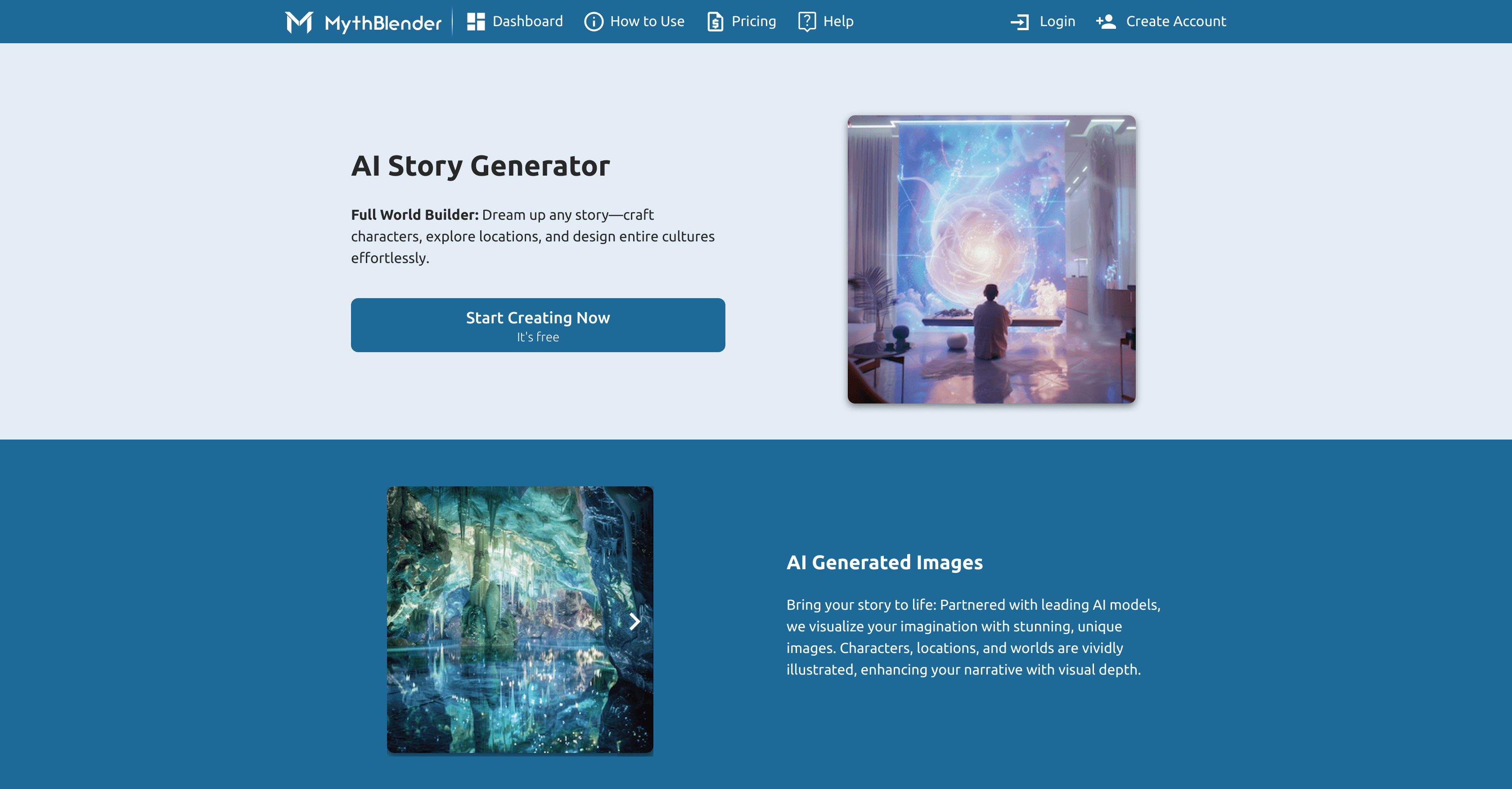 MythBlender screenshot