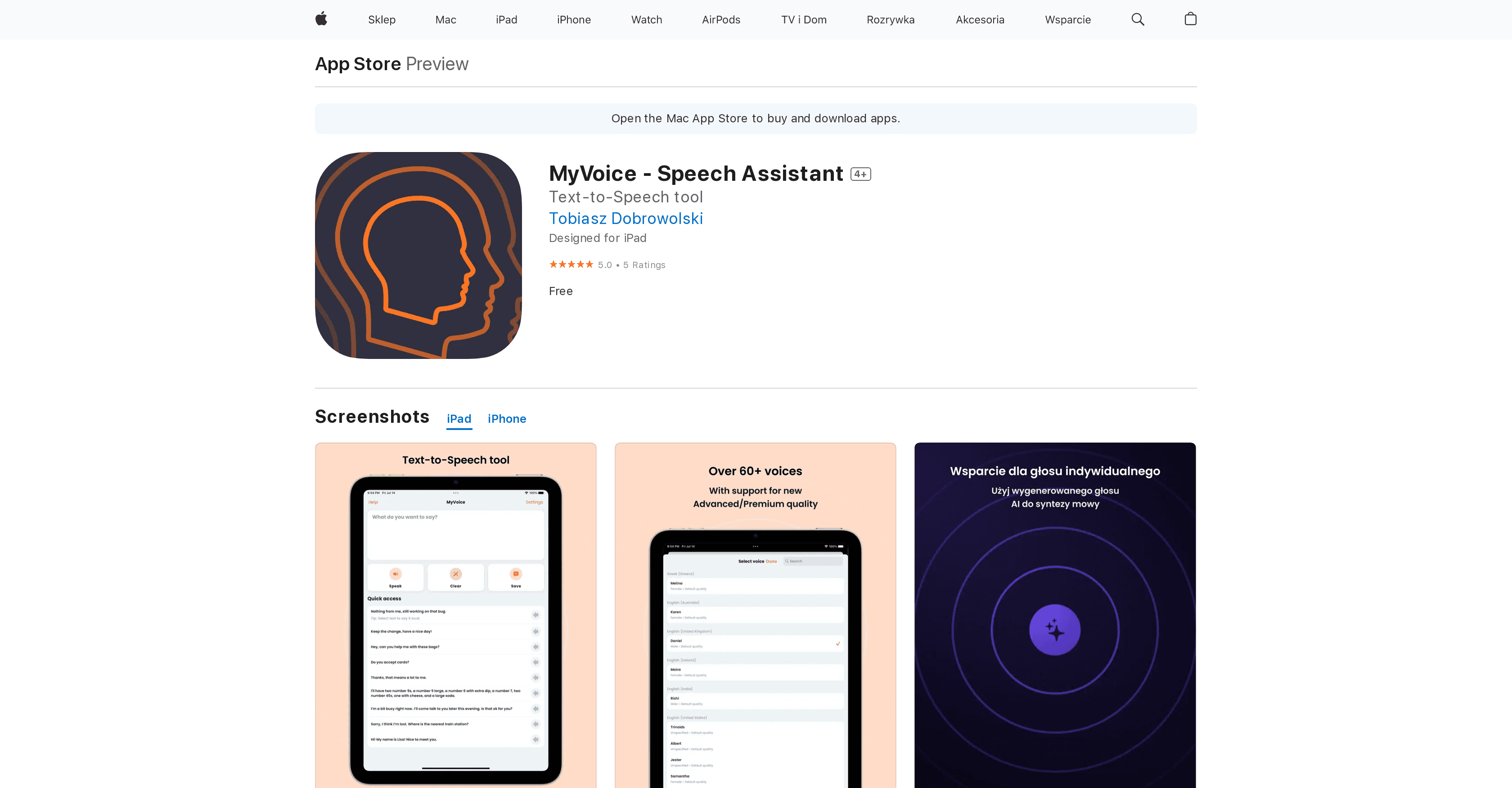 MyVoice screenshot