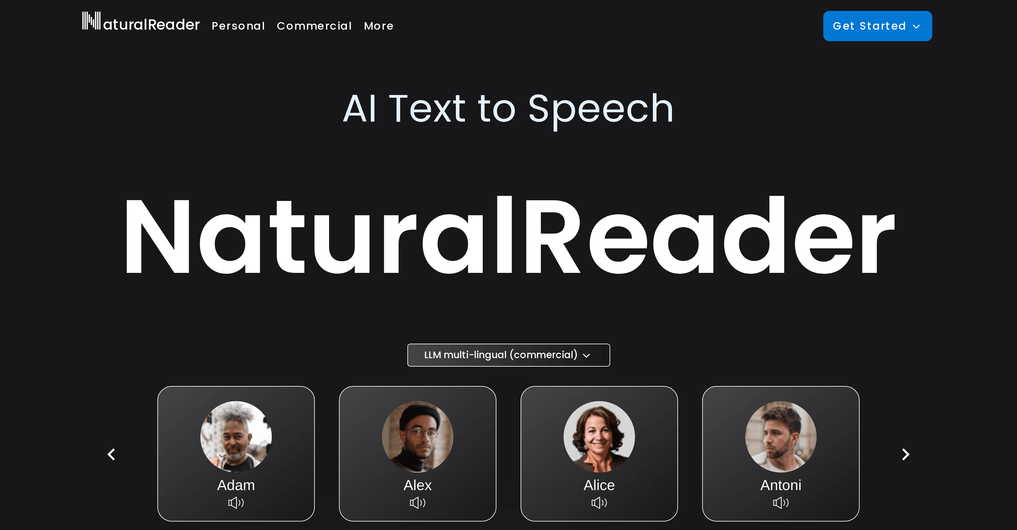 NaturalReader screenshot