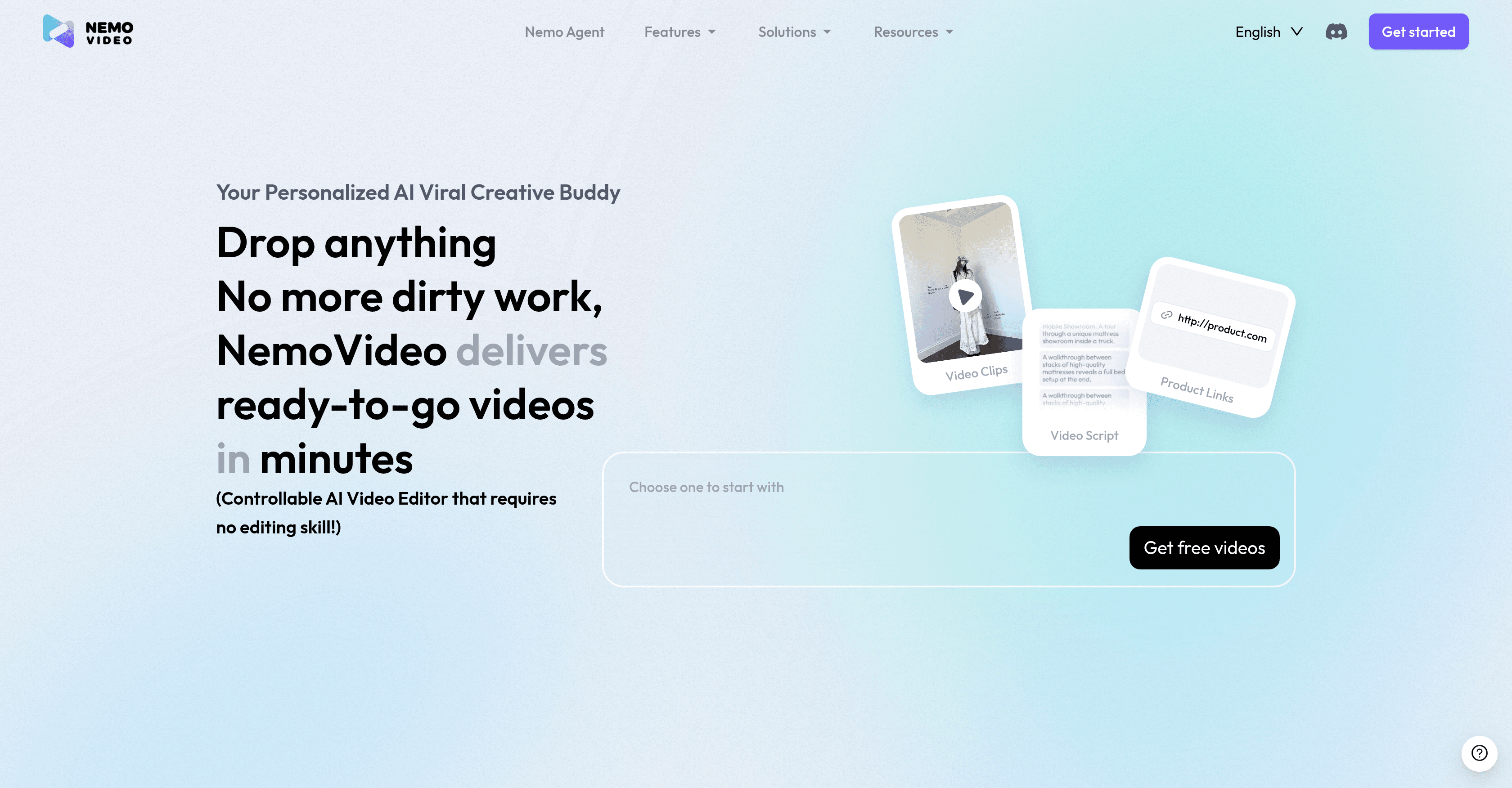 NemoVideo screenshot