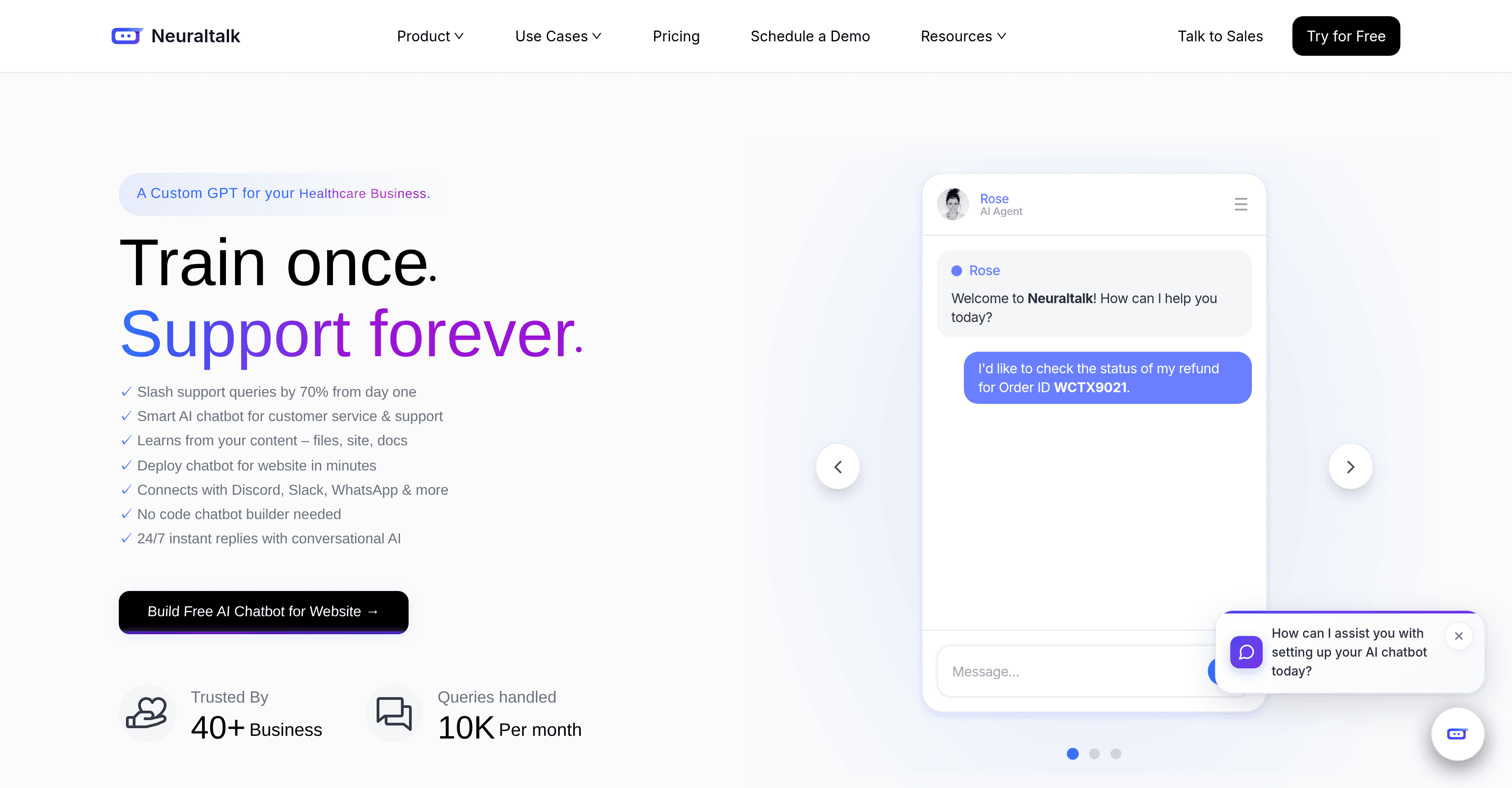 NeuralTalk AI screenshot
