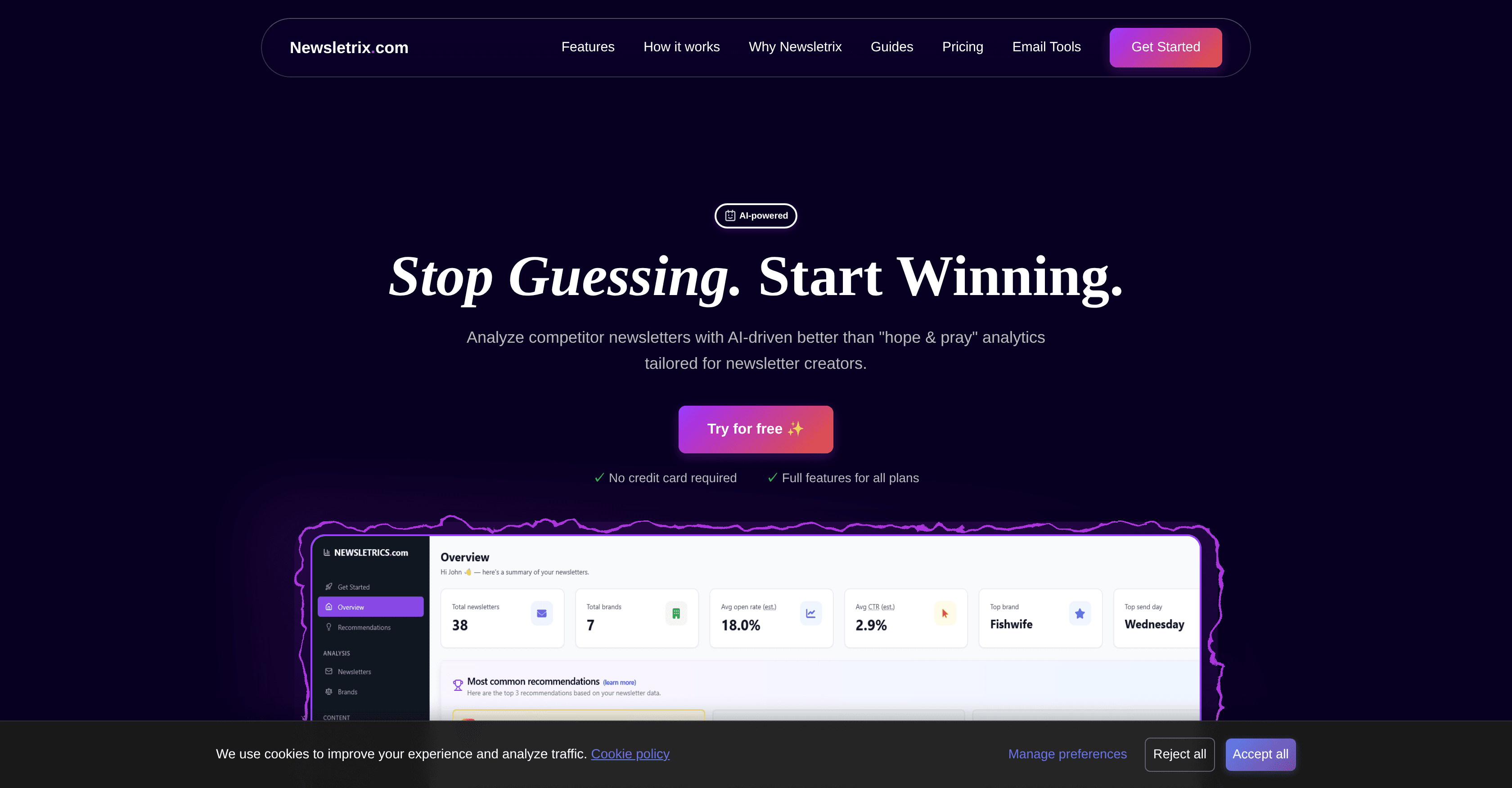 Newsletrix screenshot