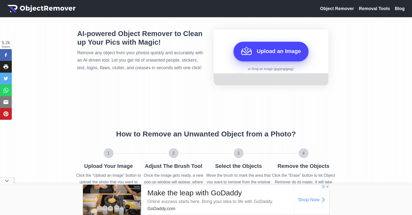 ObjectRemover screenshot