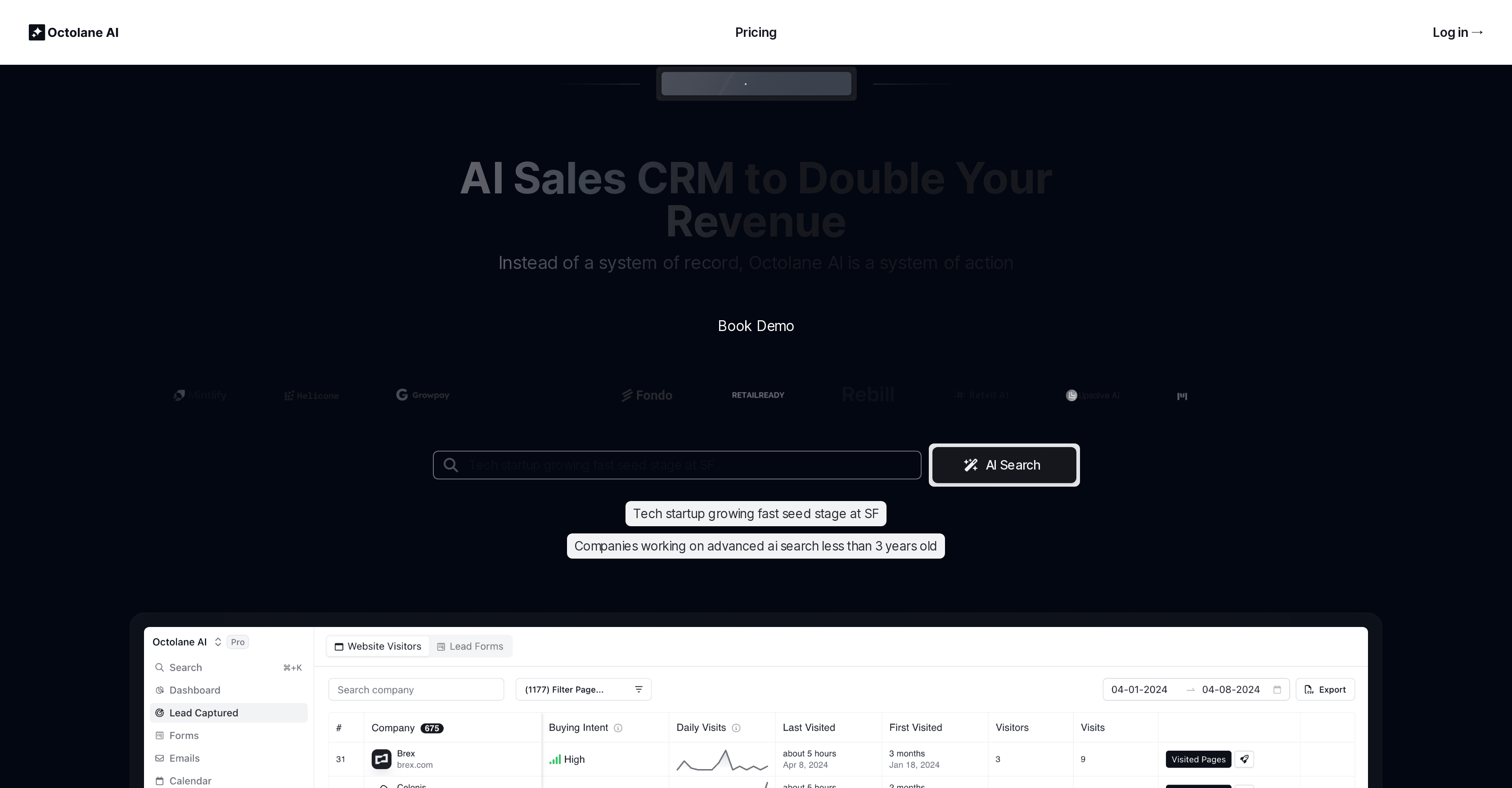 Octolane AI screenshot