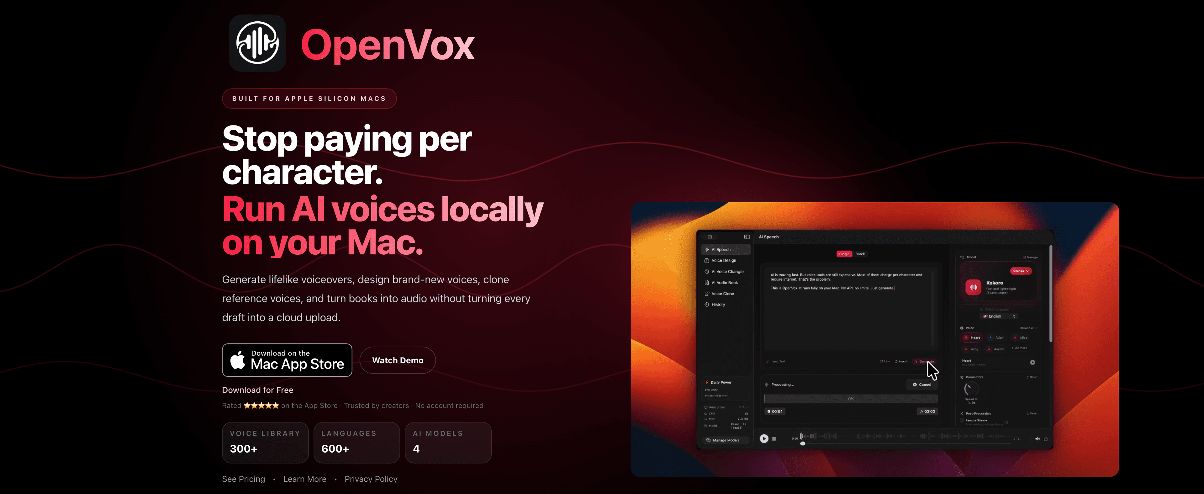 OpenVox screenshot