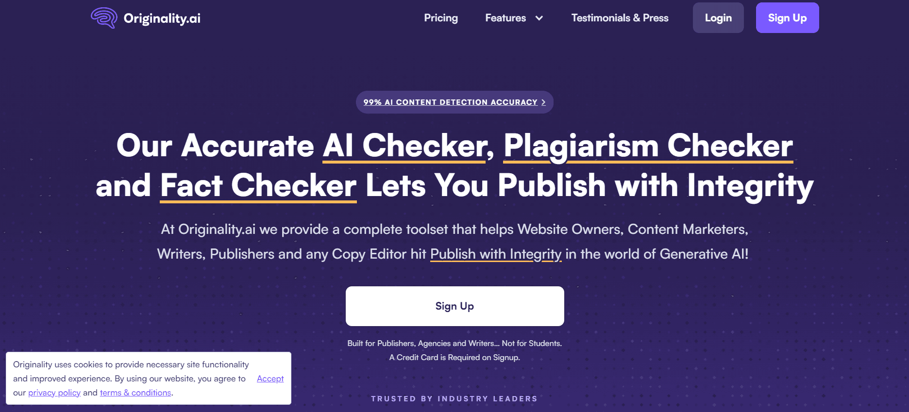 Originality screenshot