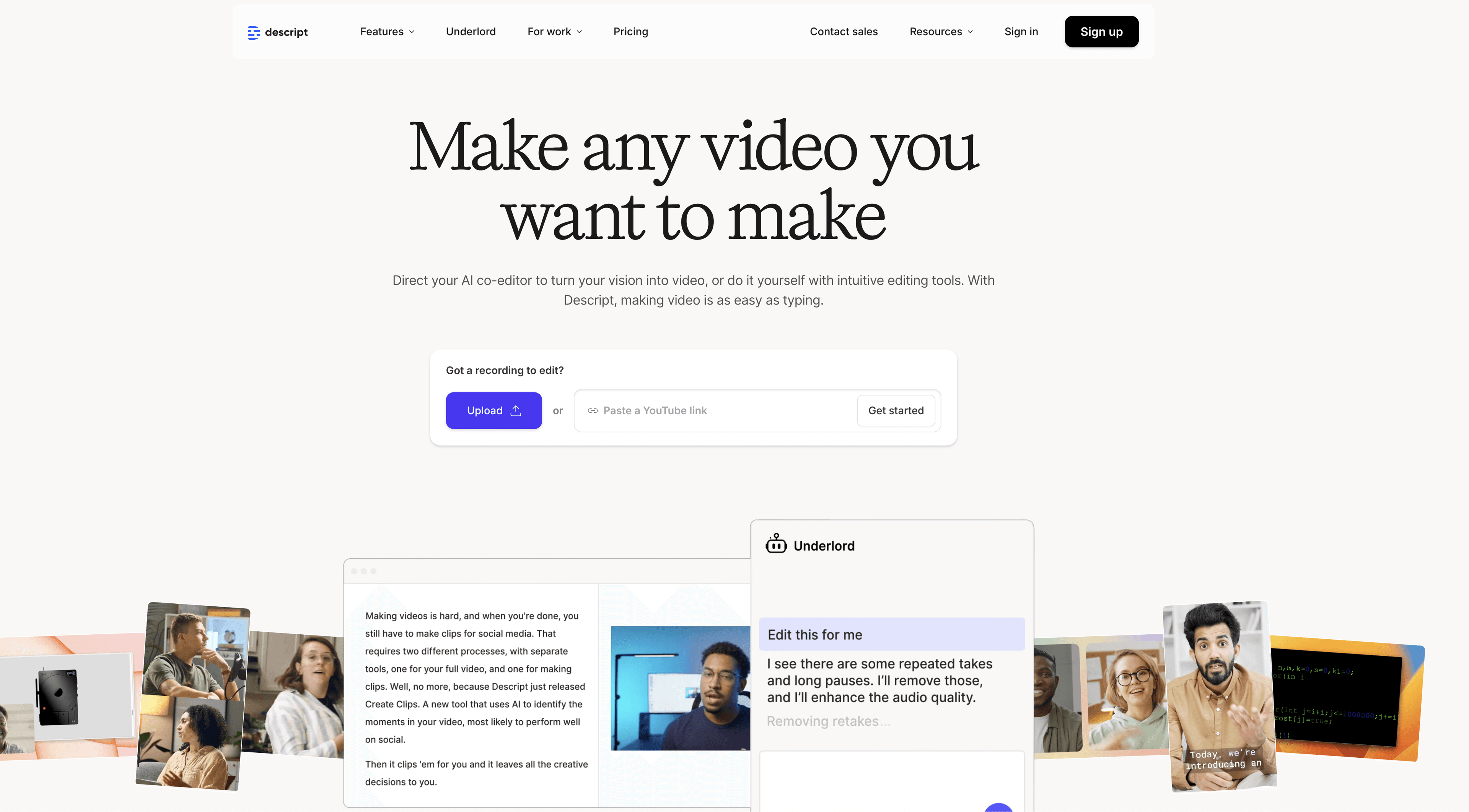 Descript - AI Speech screenshot