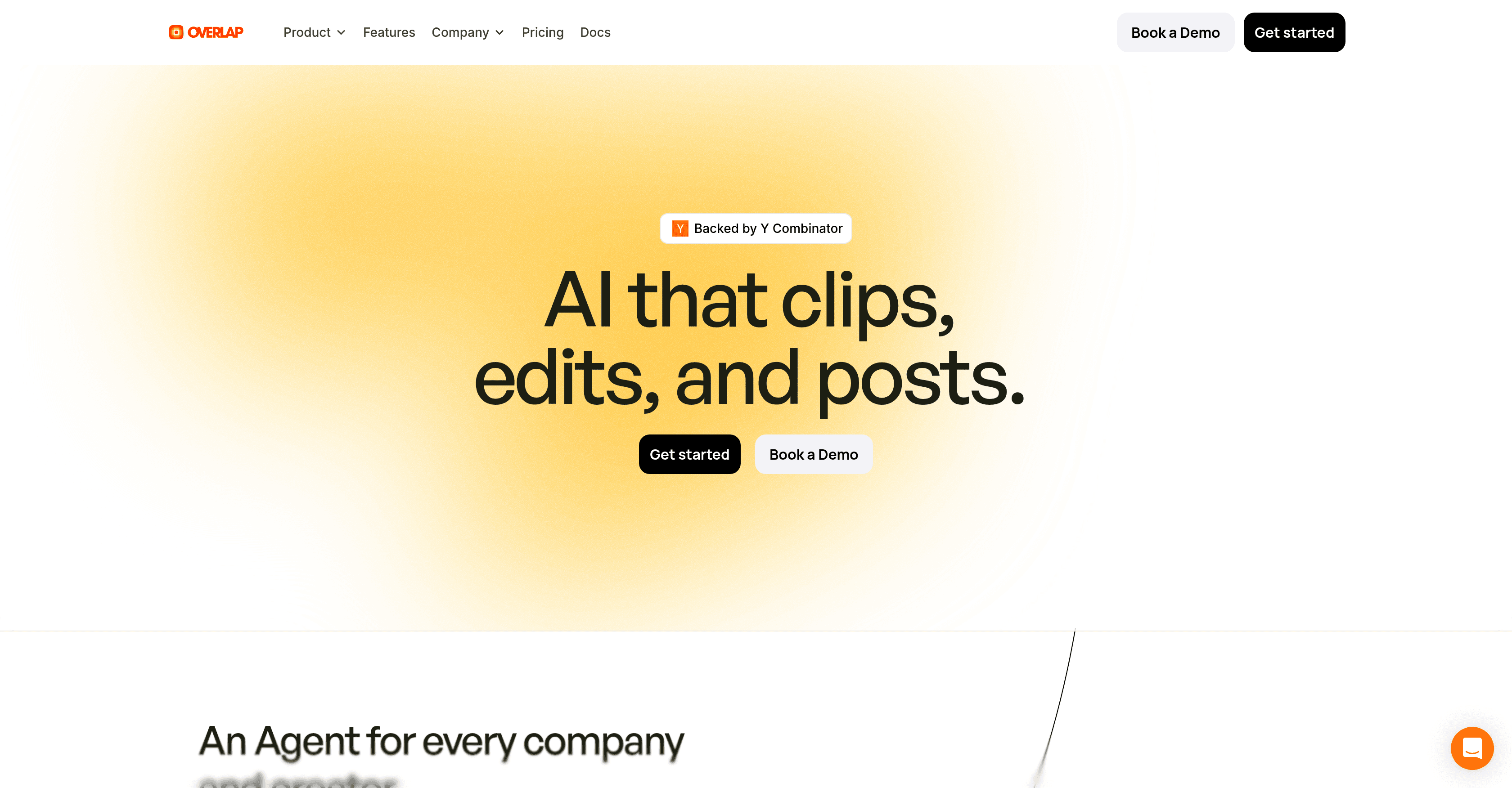 Overlap - AI that clips,  edits, and posts screenshot