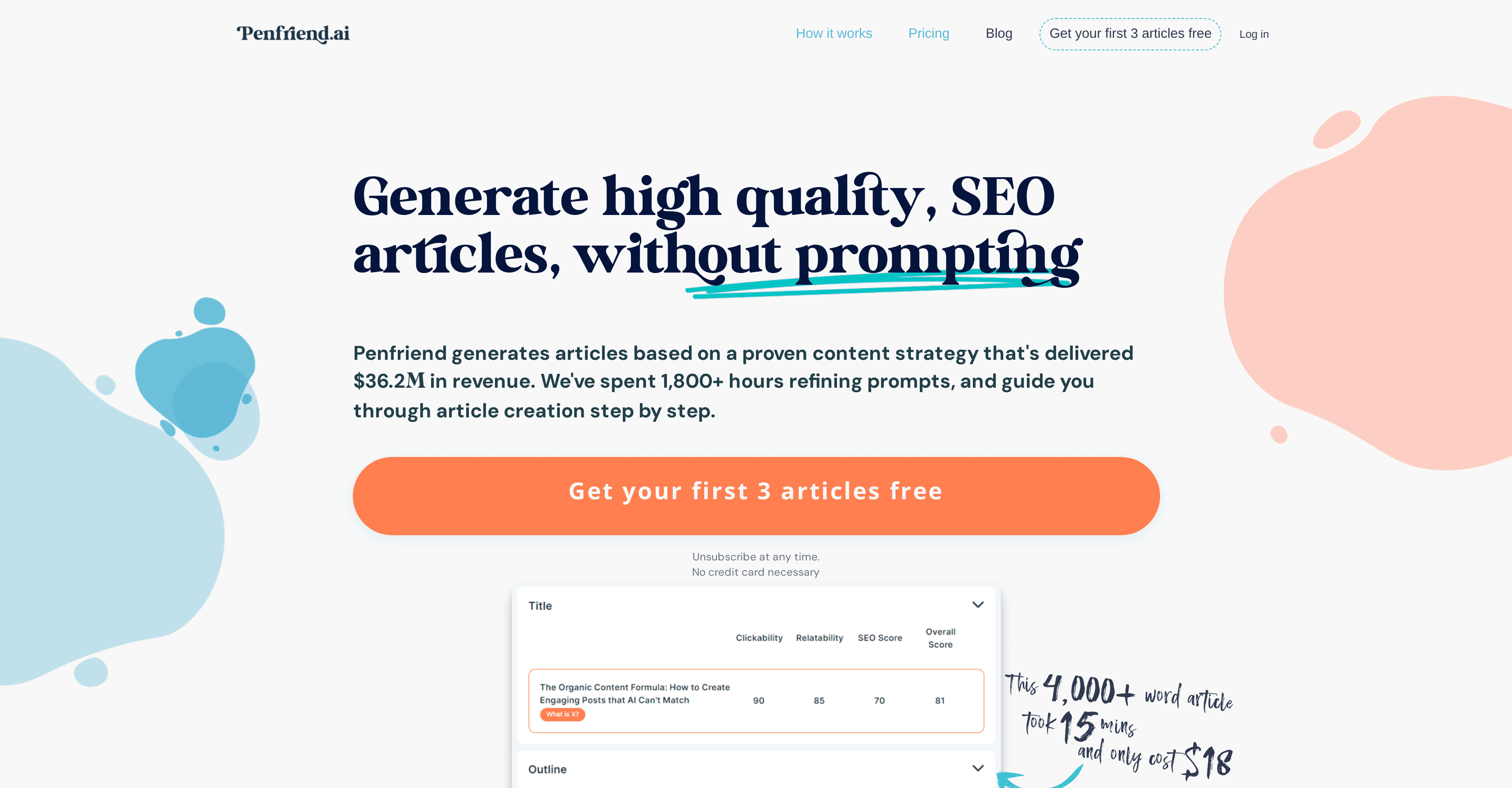 Penfriend screenshot