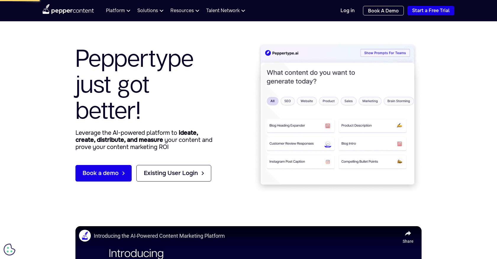 Peppertype.ai screenshot