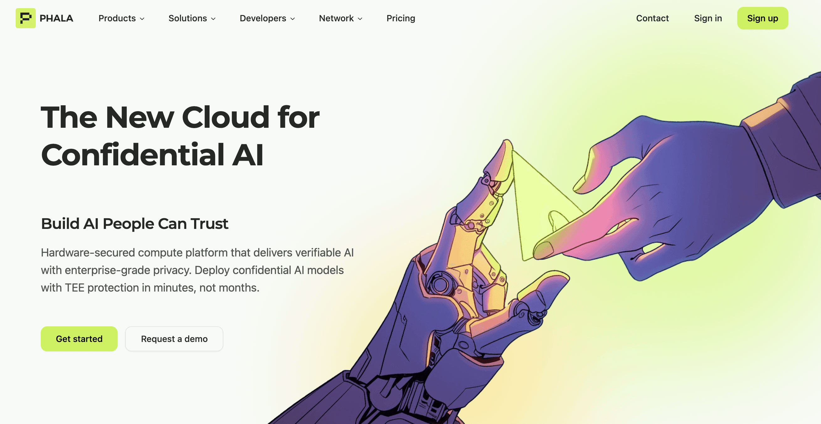 Phala Cloud screenshot