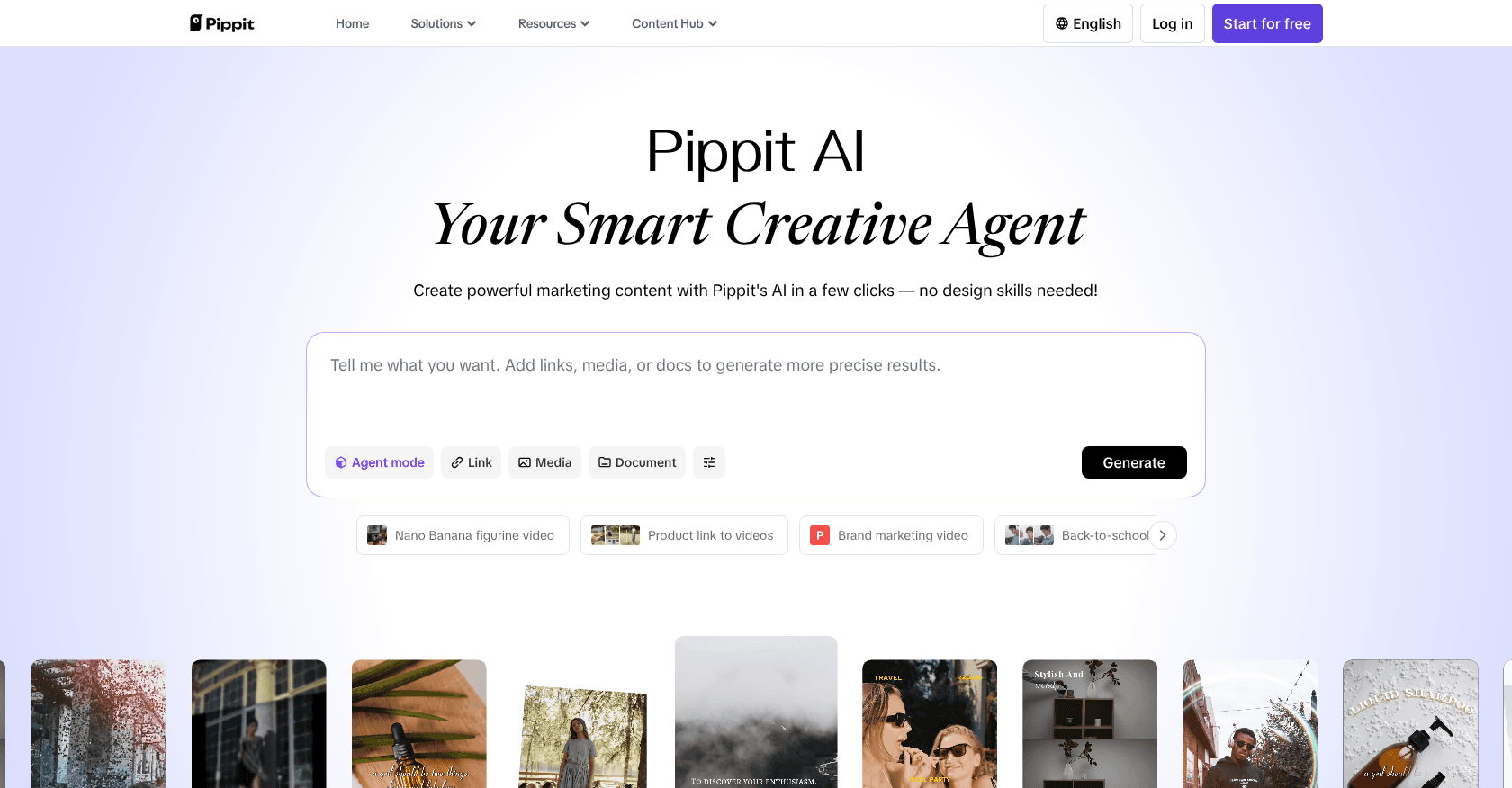 Pippit AI screenshot