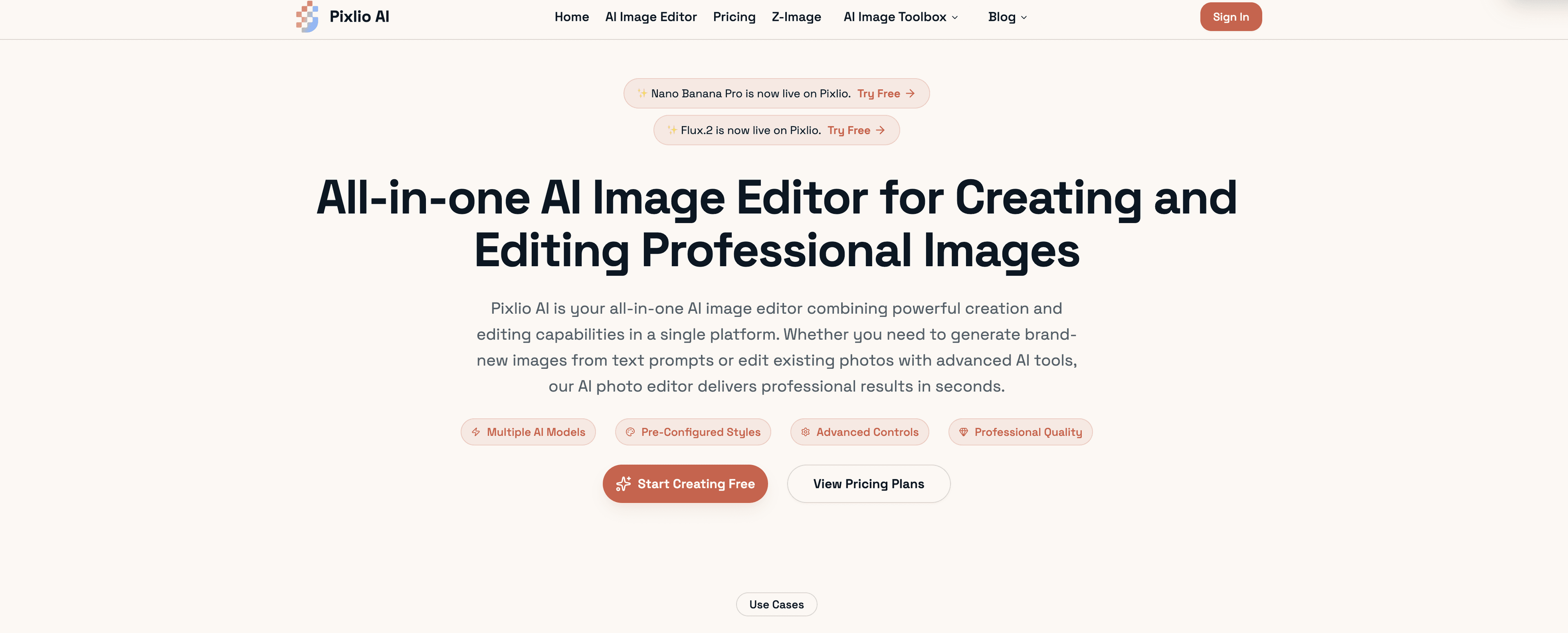 Pixlio AI screenshot