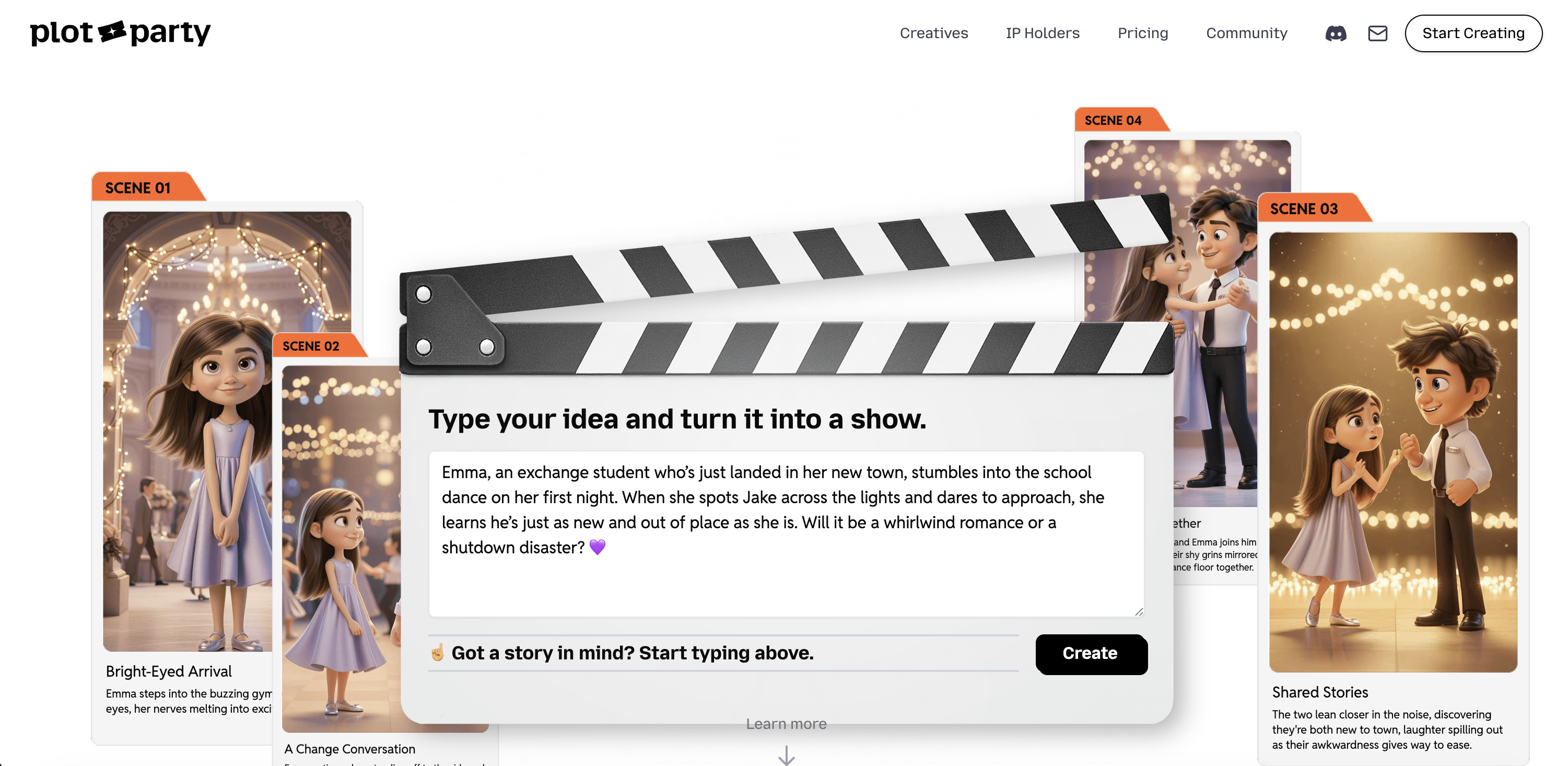 Plot Party screenshot