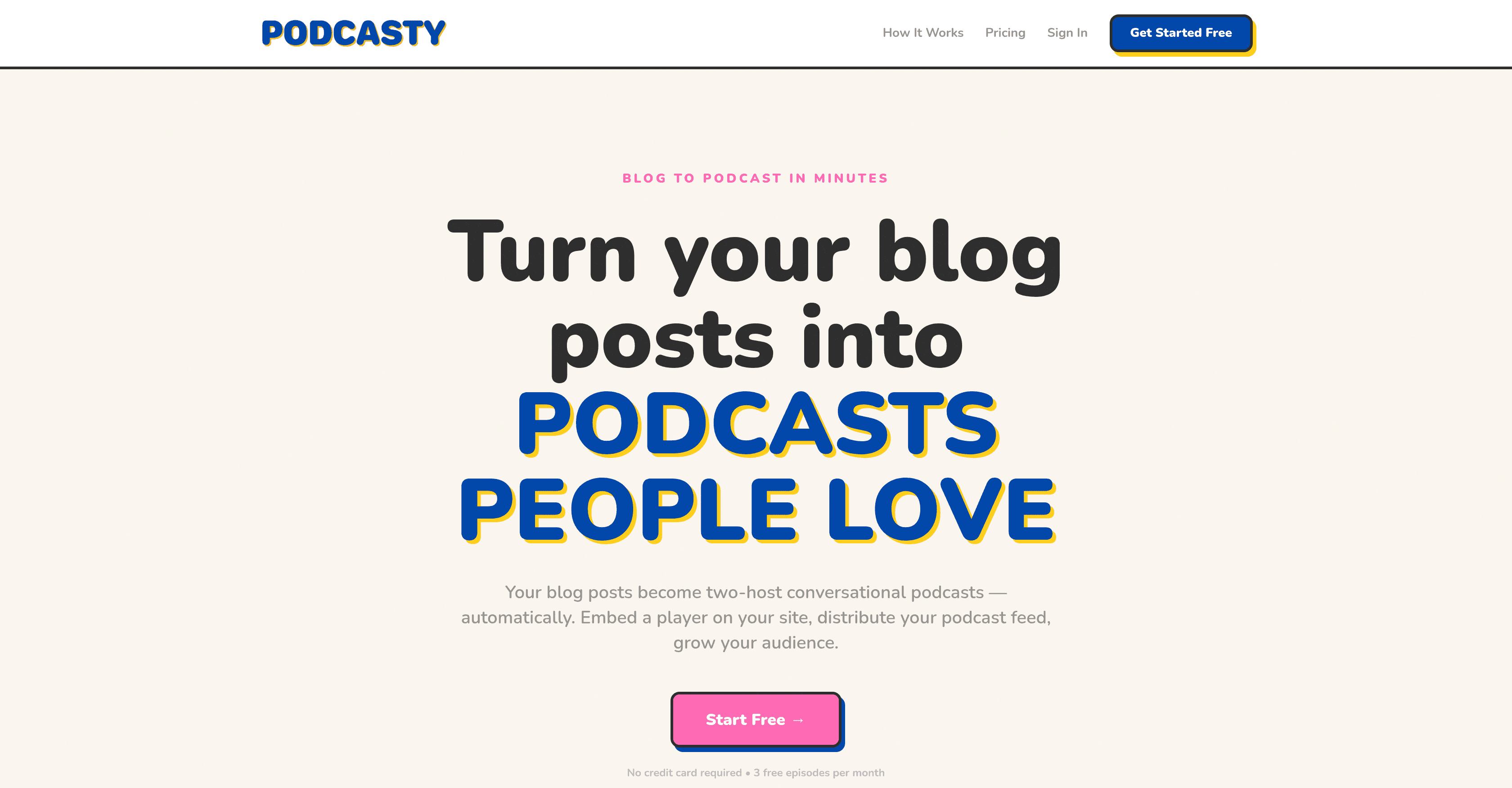 Podcasty FM screenshot