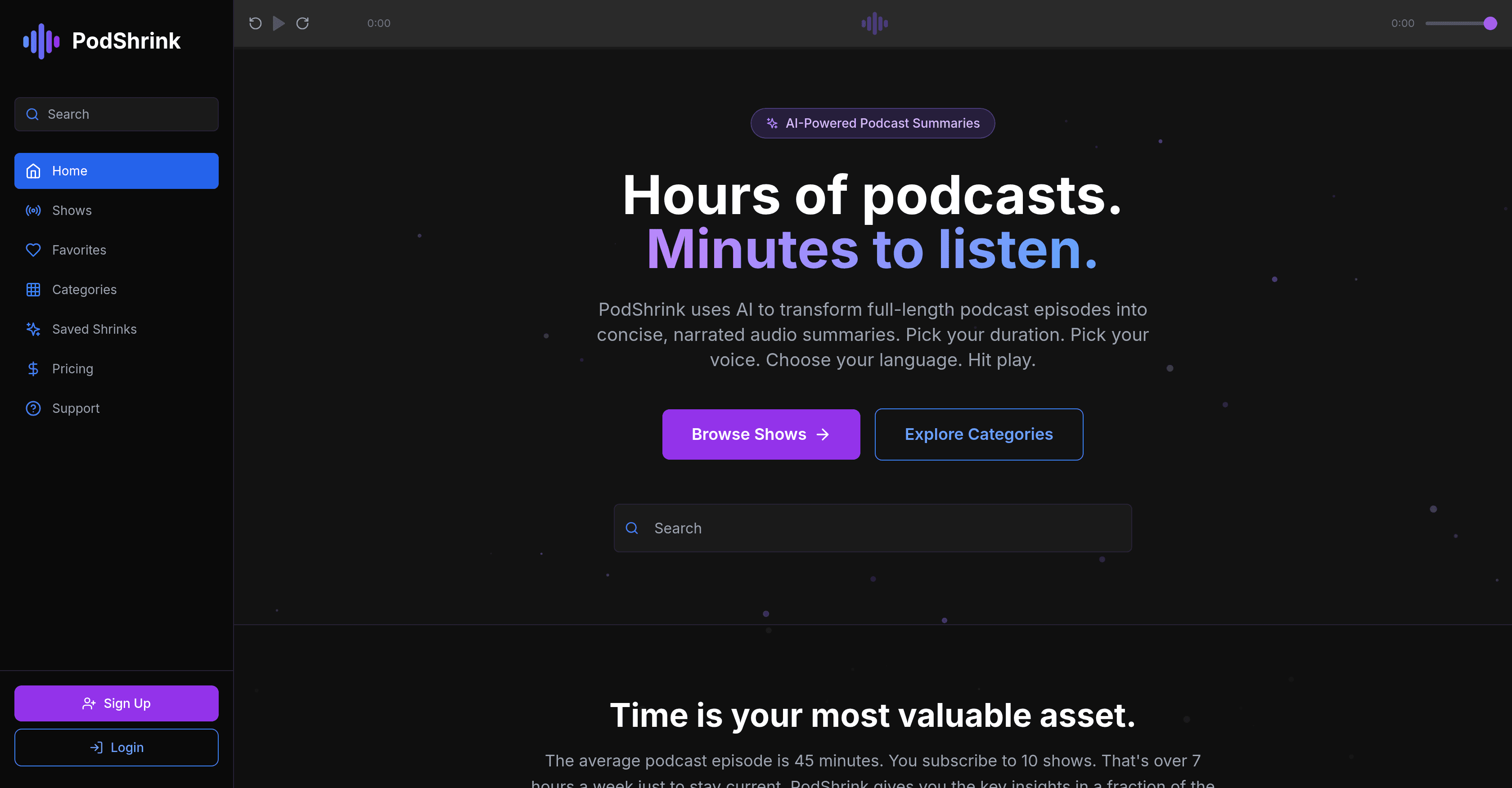 PodShrink screenshot